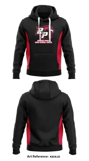 Brooke Point High School Cheer  Core Men's Hooded Performance Sweatshirt - K8UKjd