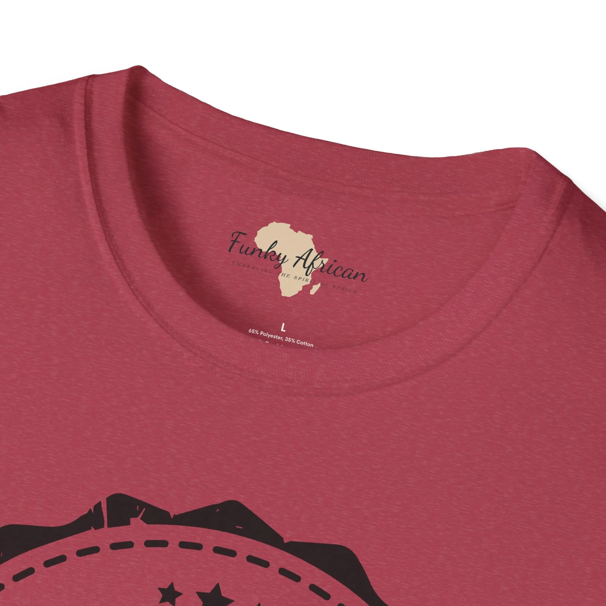 Burundi Stamp unisex tee