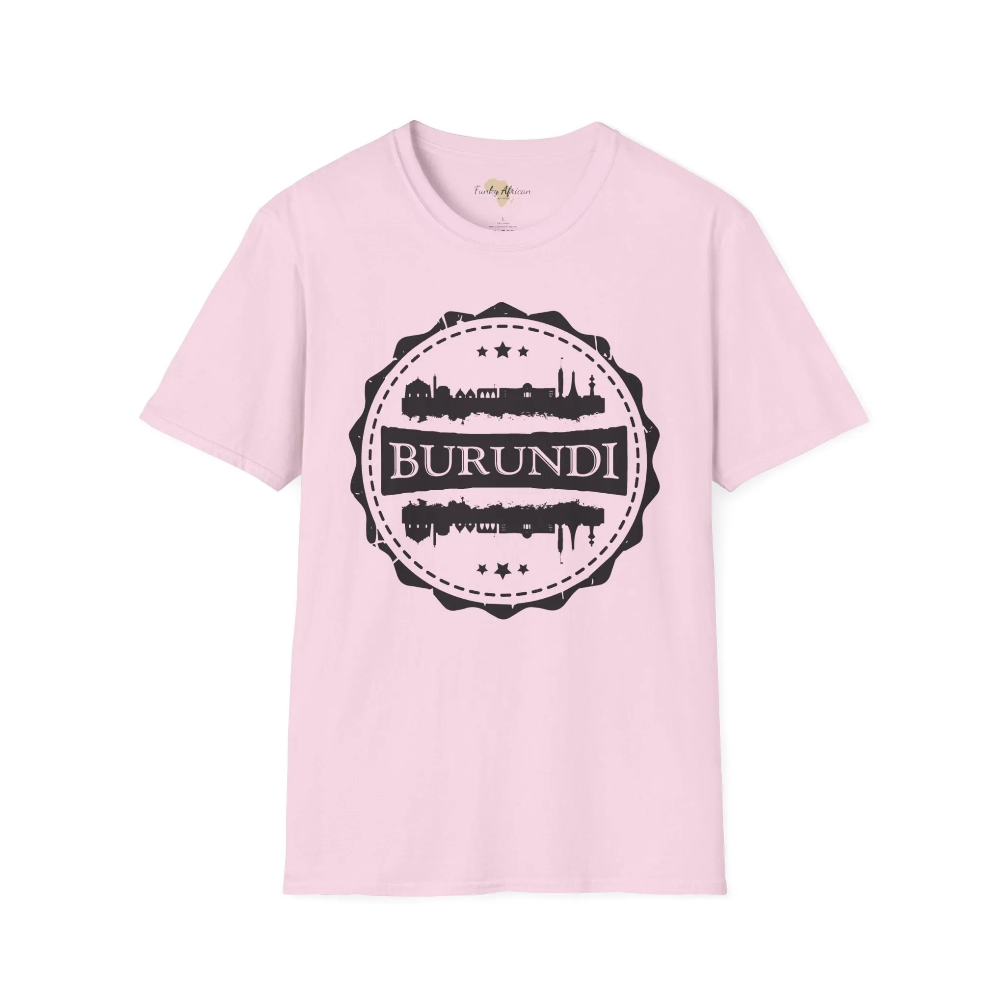 Burundi Stamp unisex tee
