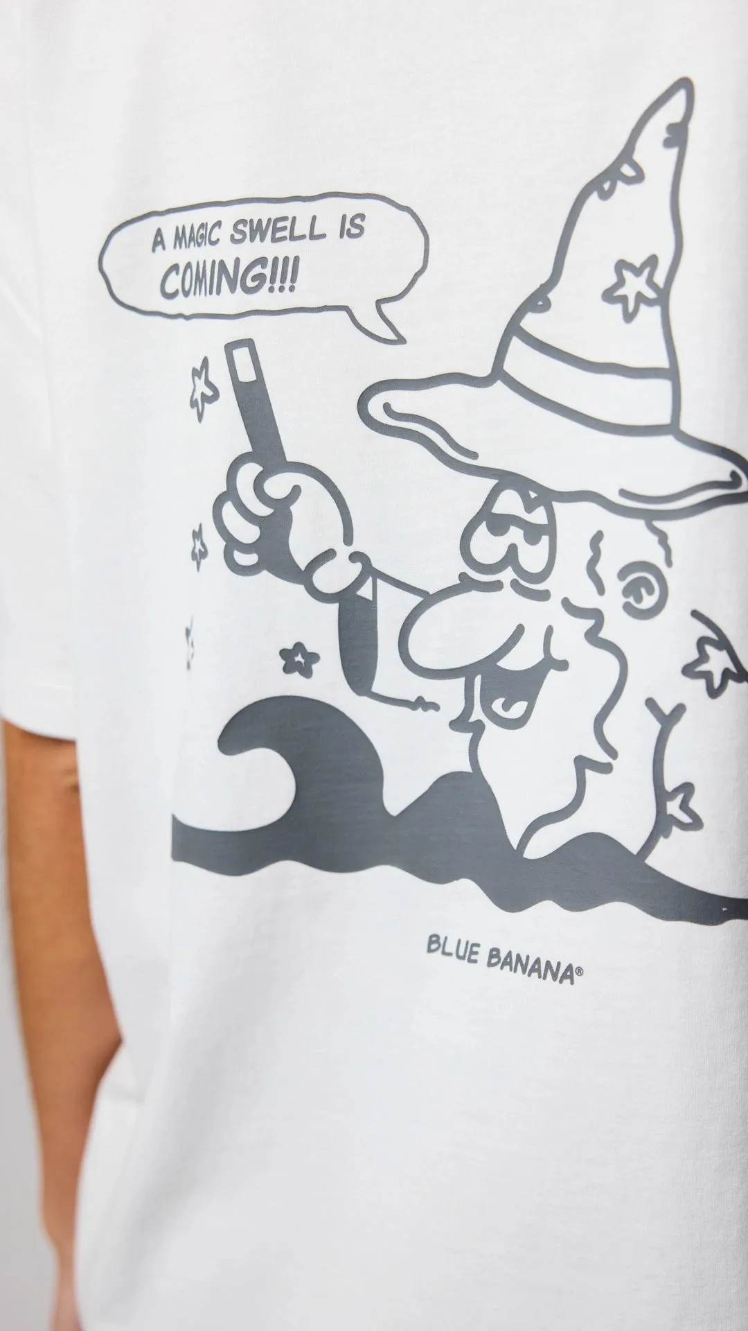 CAMISETA WIZARD BLANCA