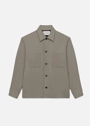 Camp Collar Shirt (Stone Beige)