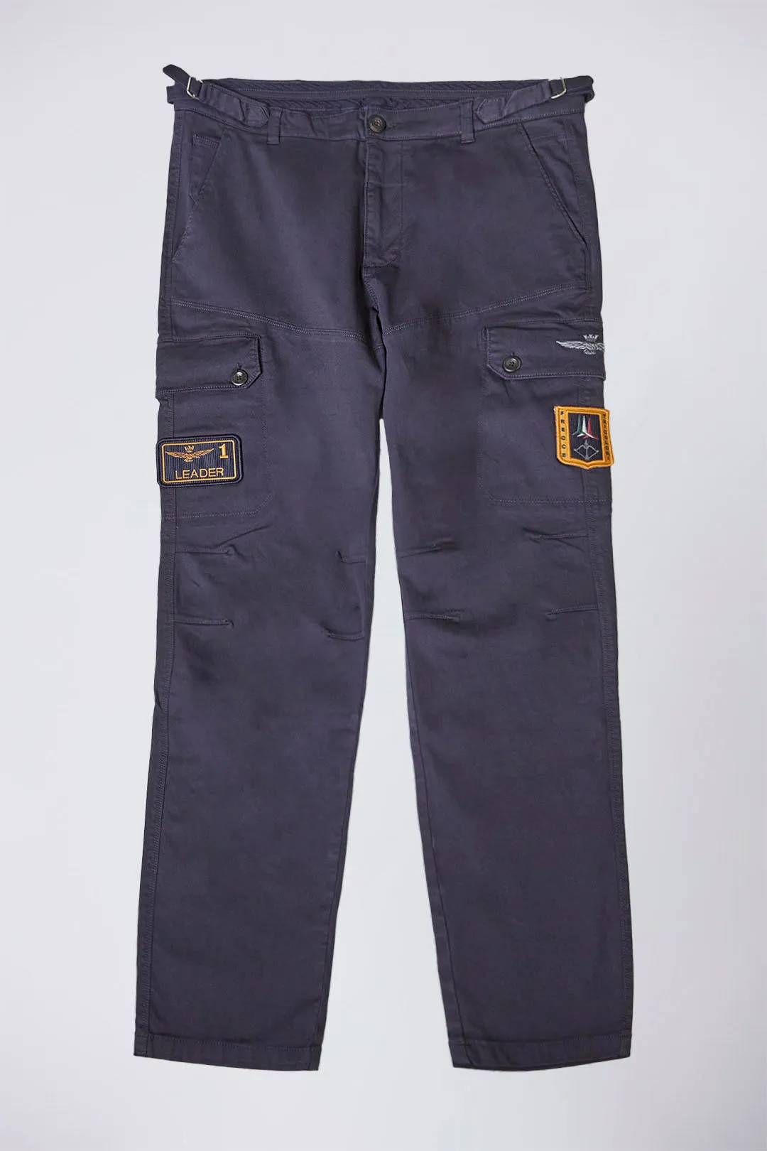 Cargo pants with Frecce Tricolori patch