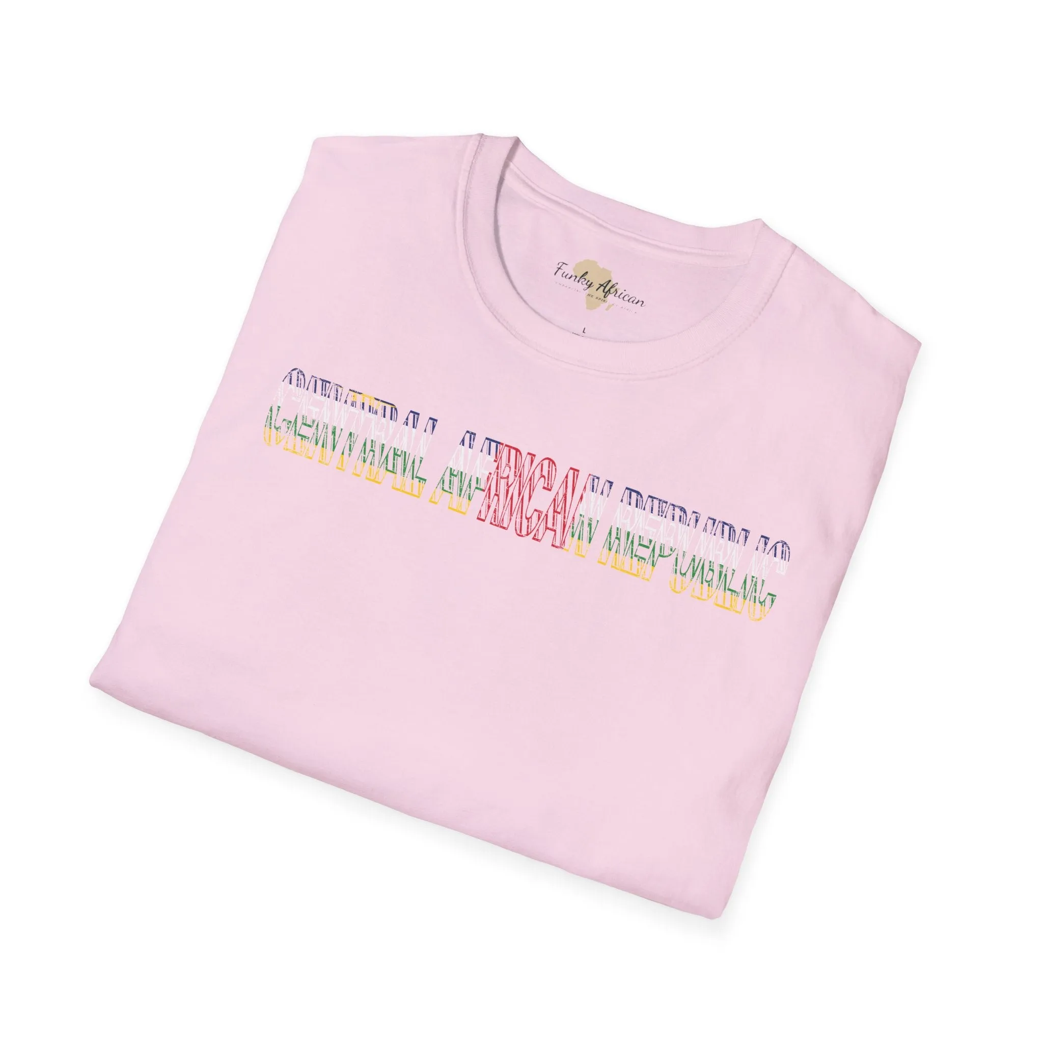 Central African Republic unisex softstyle tee