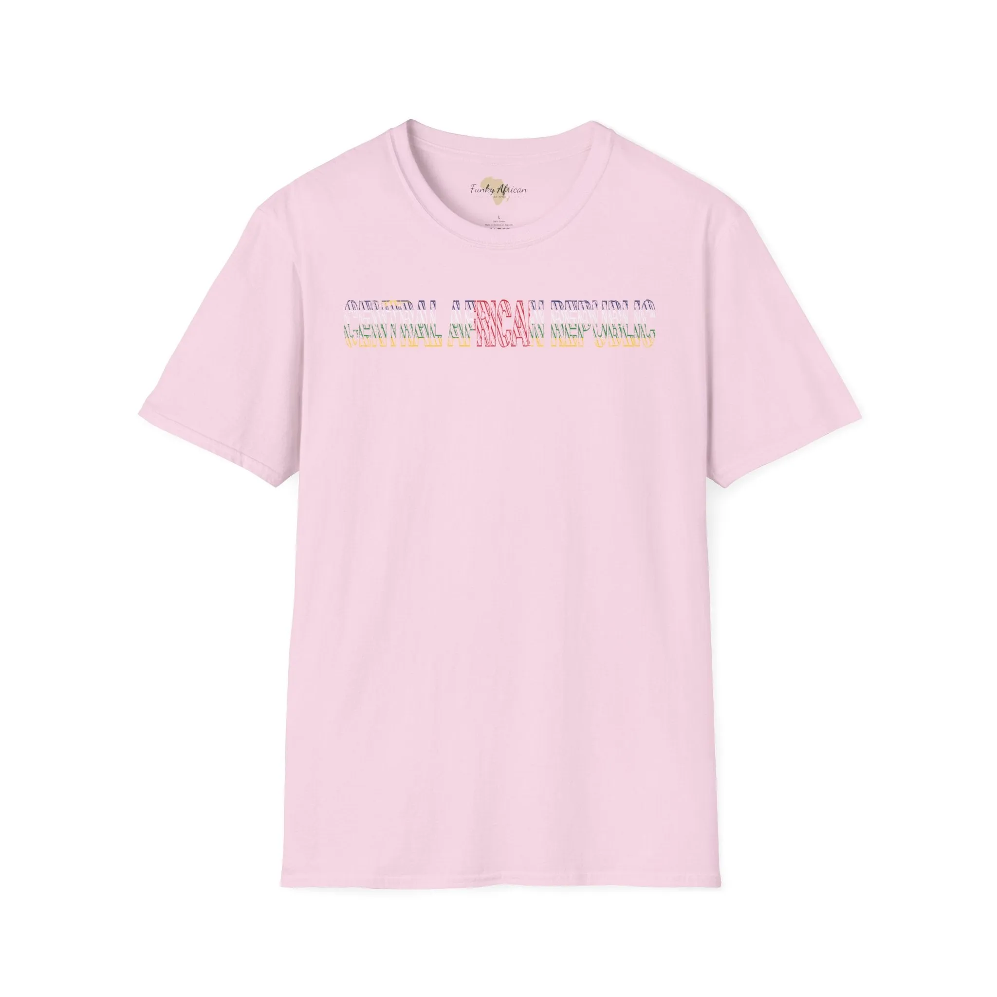 Central African Republic unisex softstyle tee