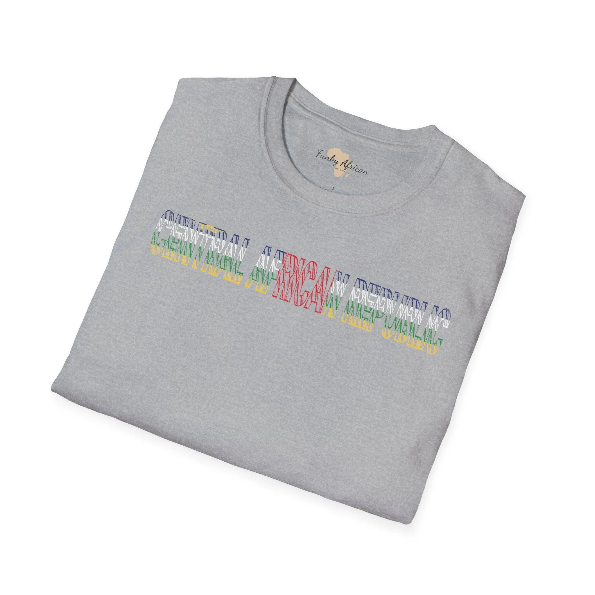 Central African Republic unisex softstyle tee