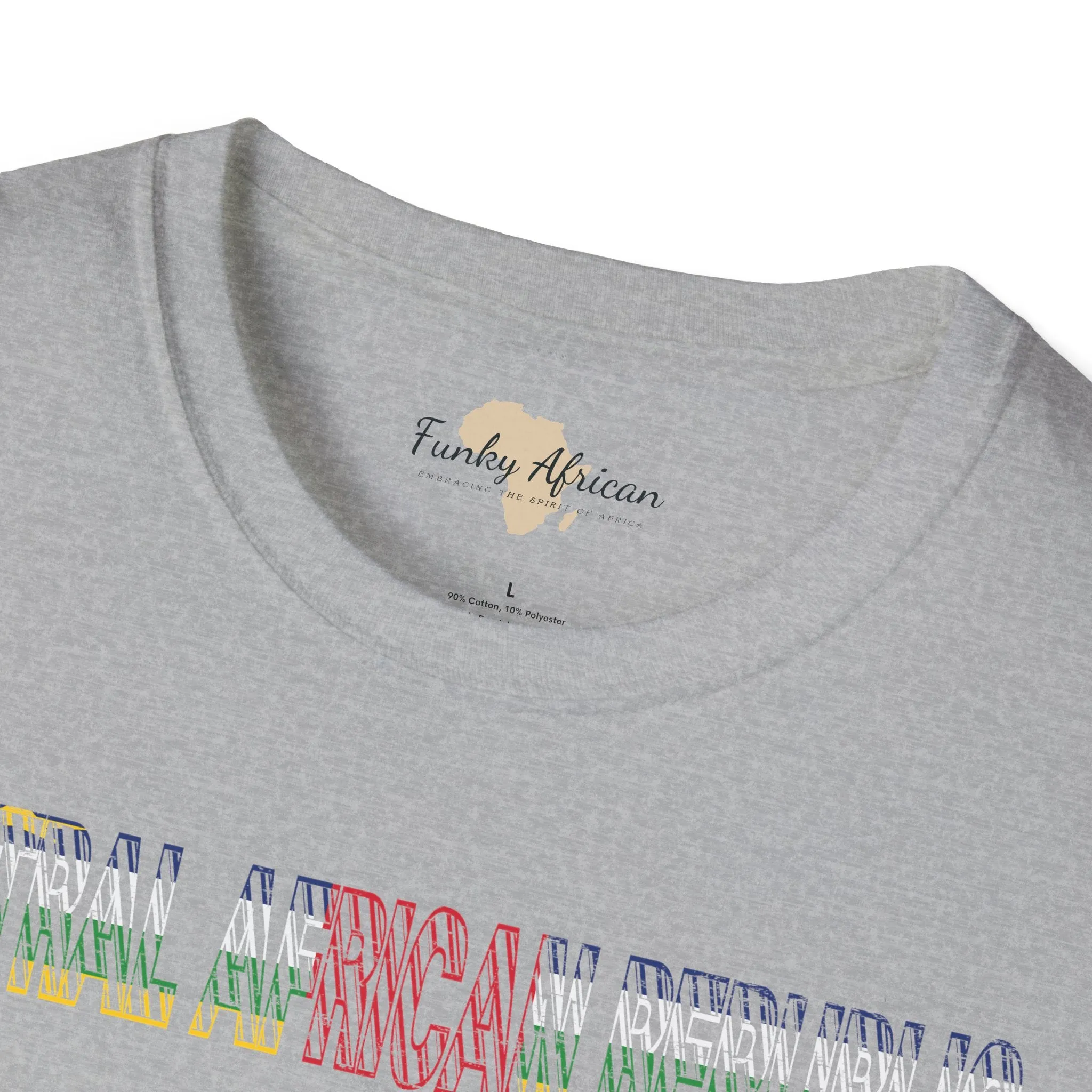 Central African Republic unisex softstyle tee