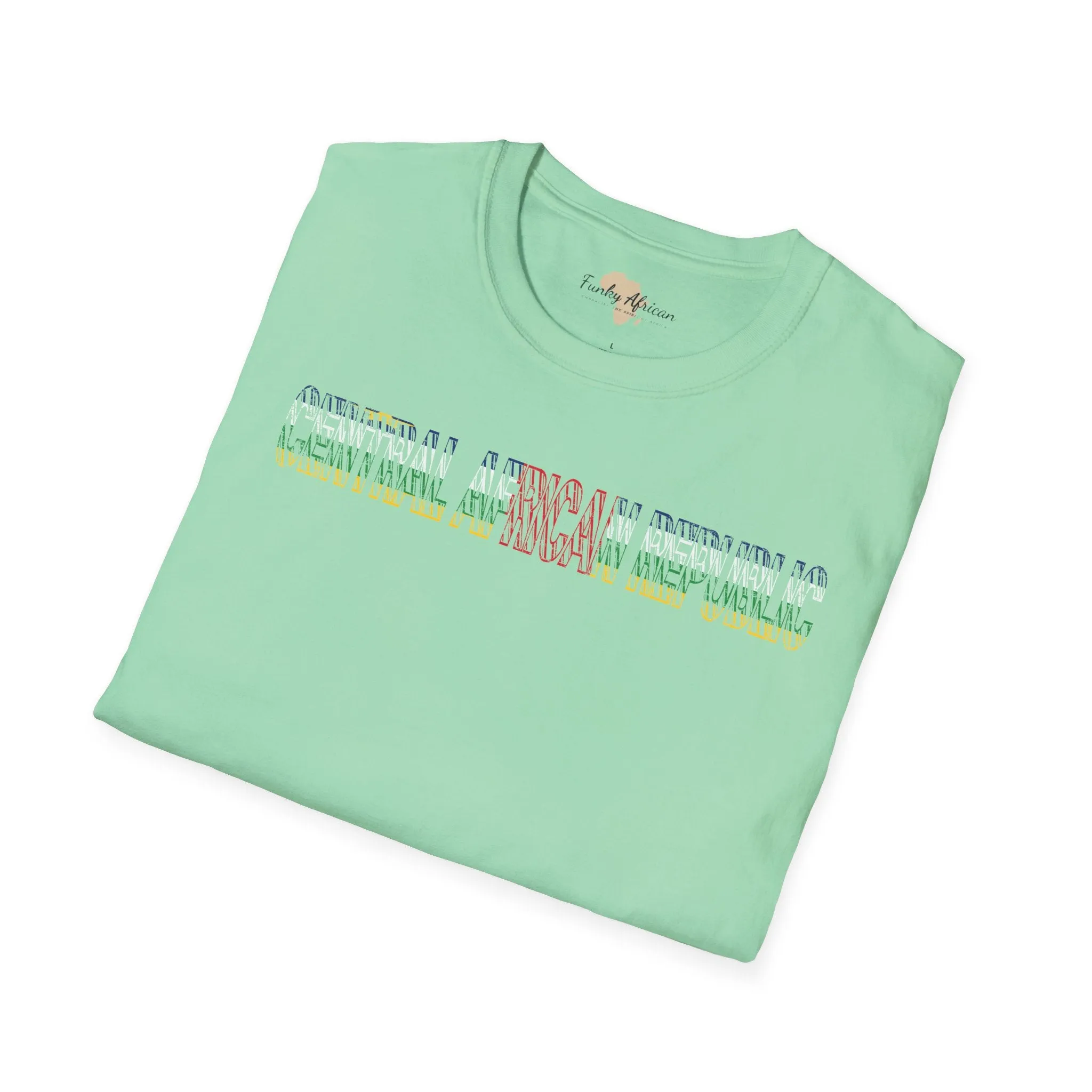 Central African Republic unisex softstyle tee
