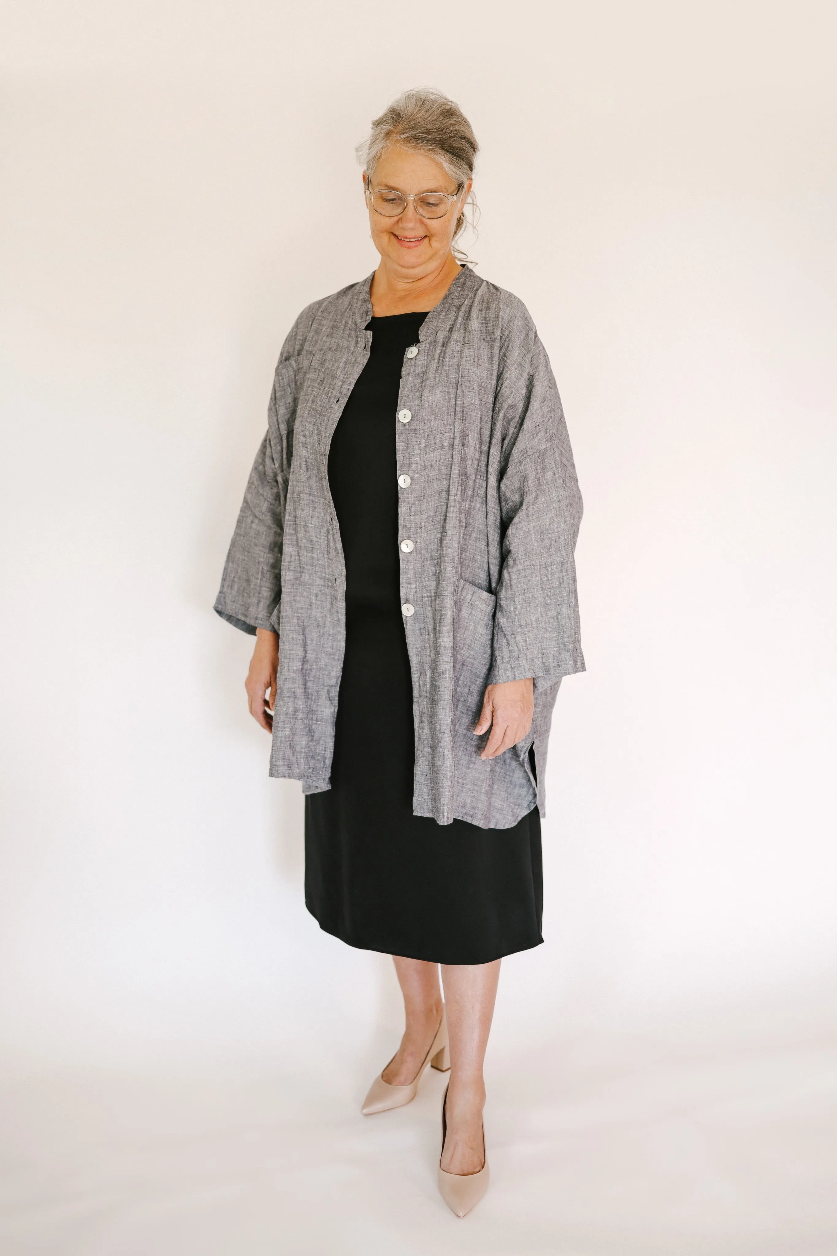 Charcoal Oversized Jacket