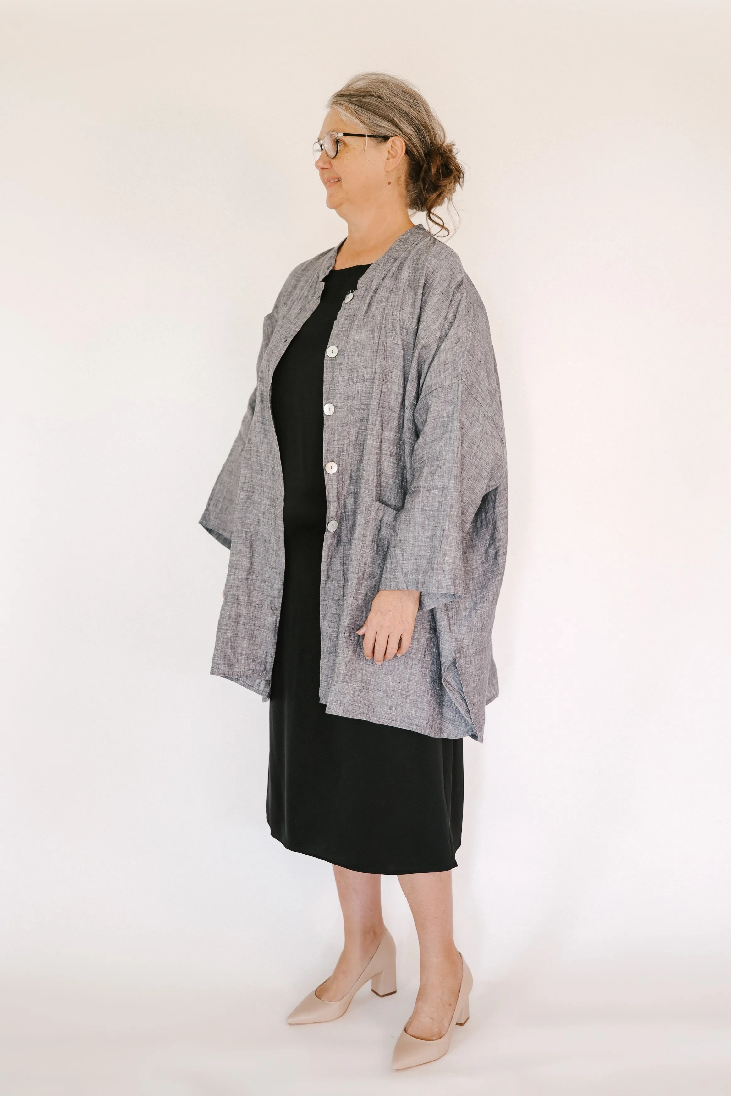 Charcoal Oversized Jacket