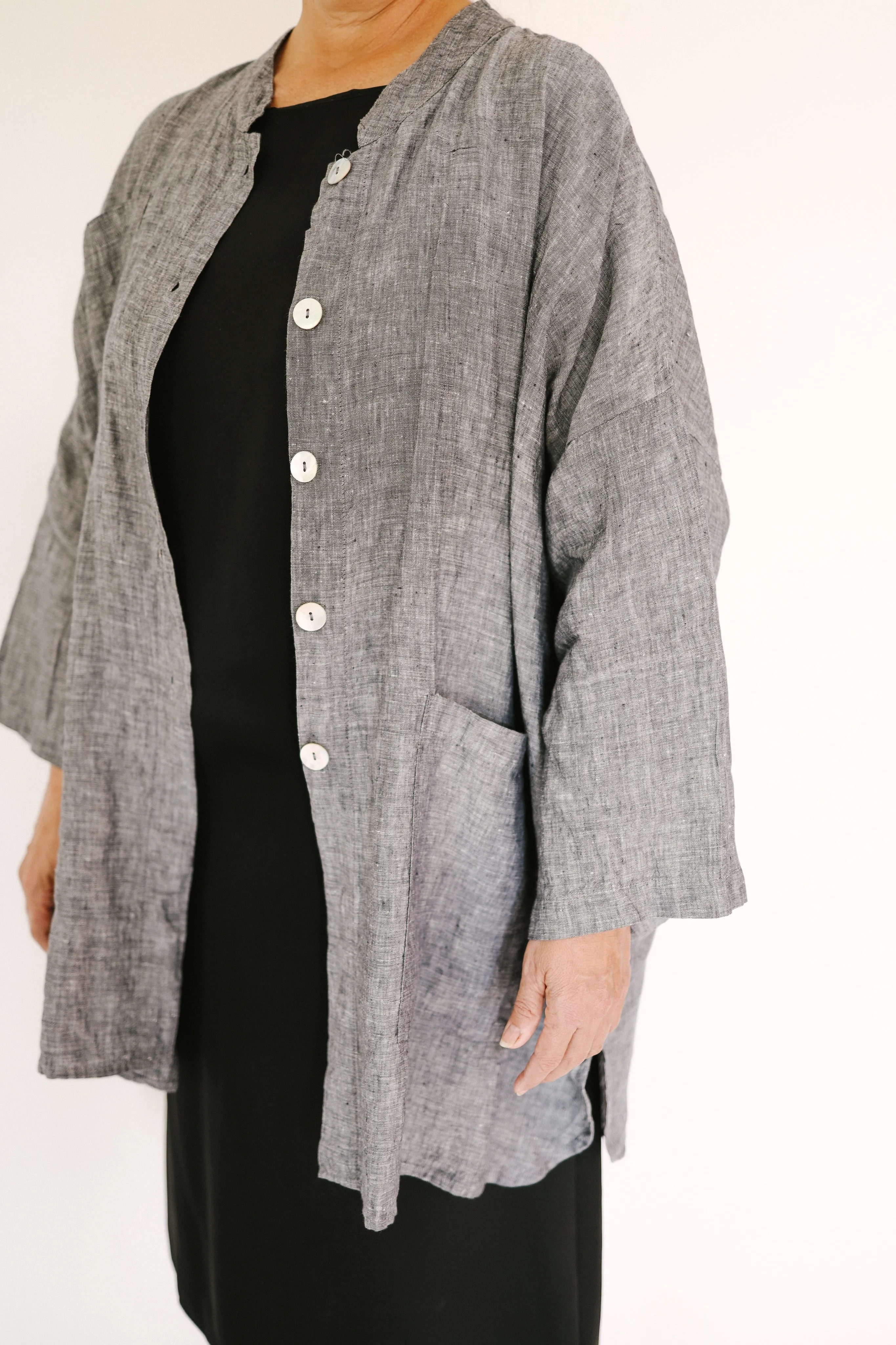 Charcoal Oversized Jacket
