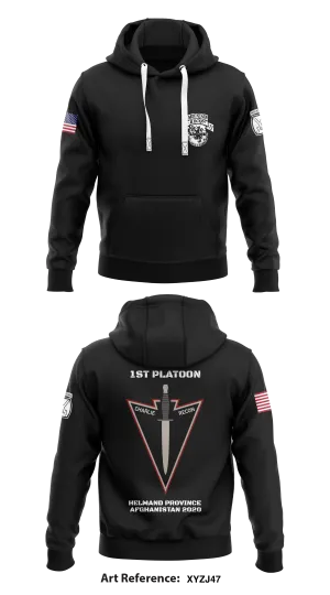 Charlie, 3-71 CAV Store 1  Core Men's Hooded Performance Sweatshirt - xYzj47