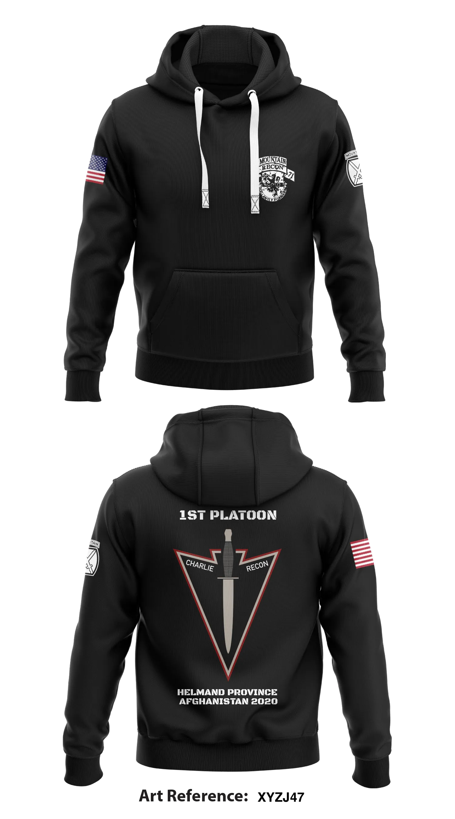 Charlie, 3-71 CAV Store 1  Core Men's Hooded Performance Sweatshirt - xYzj47