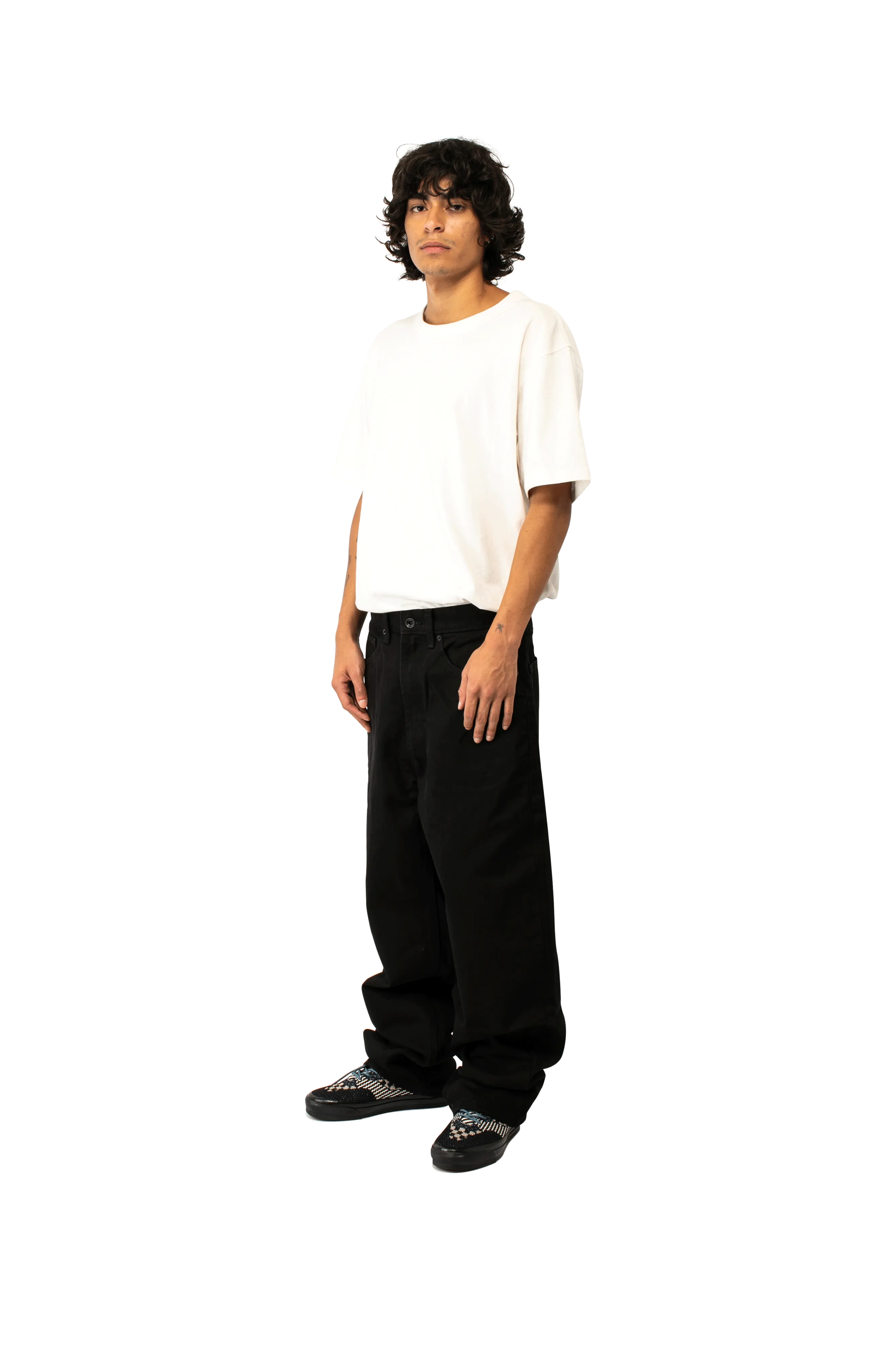 Check-5 Baggy Denim Pant