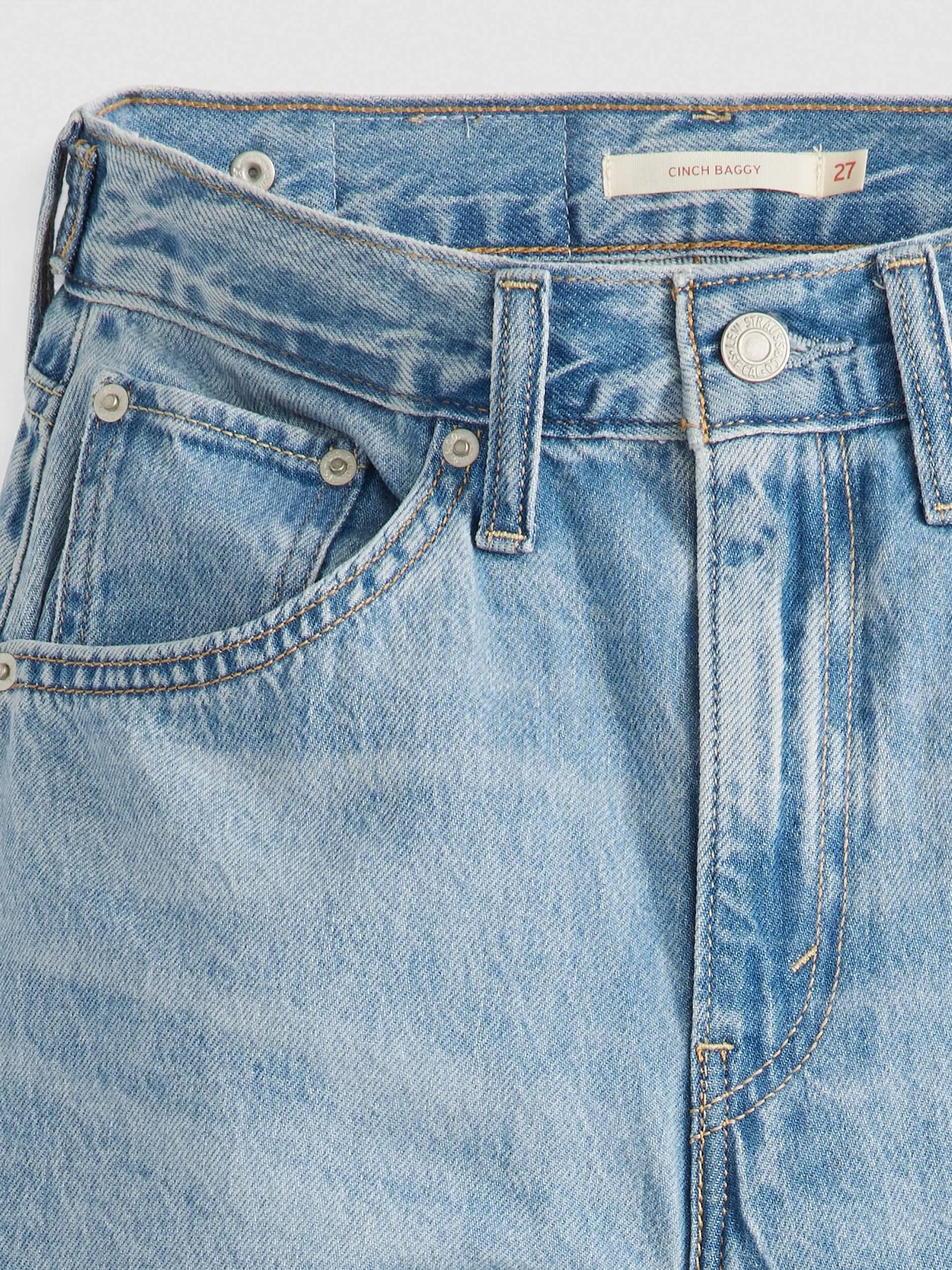 Cinch Baggy Jean - Invested Indigo