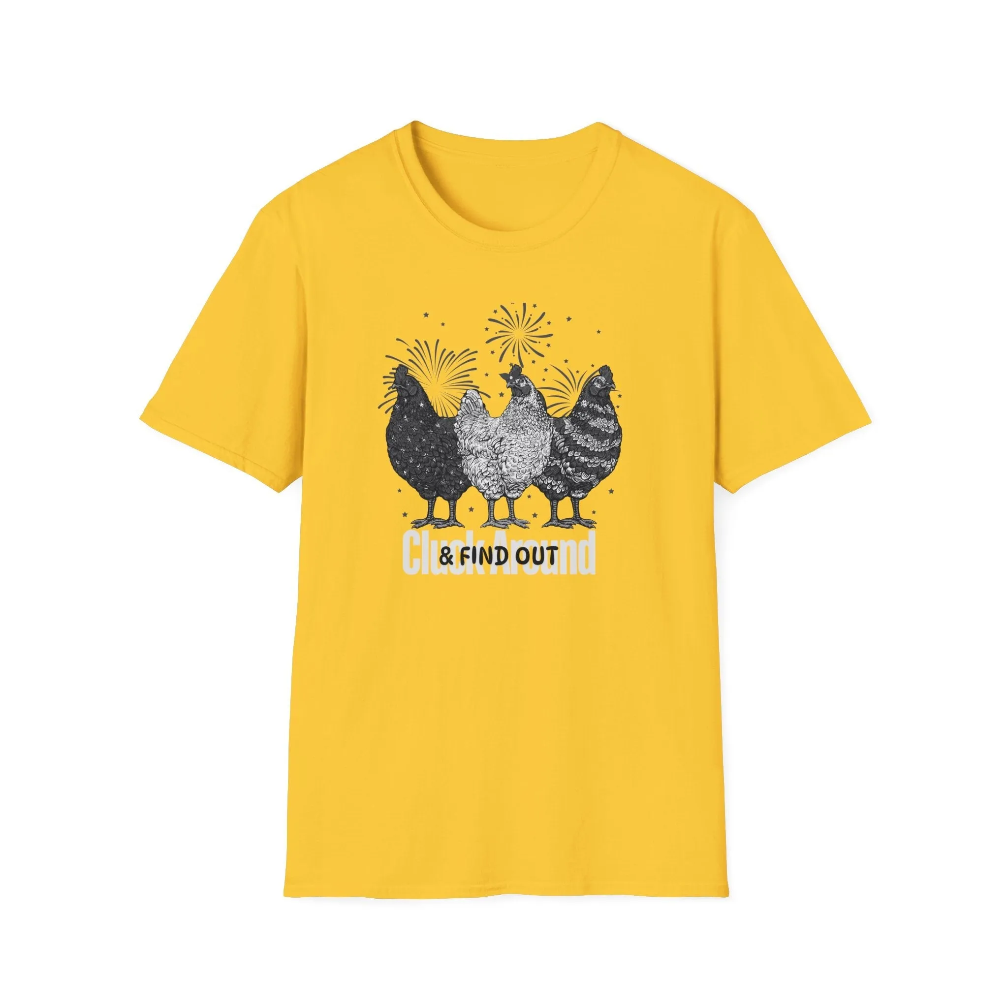 Cluck Around & Find Out Unisex Softstyle T-Shirt