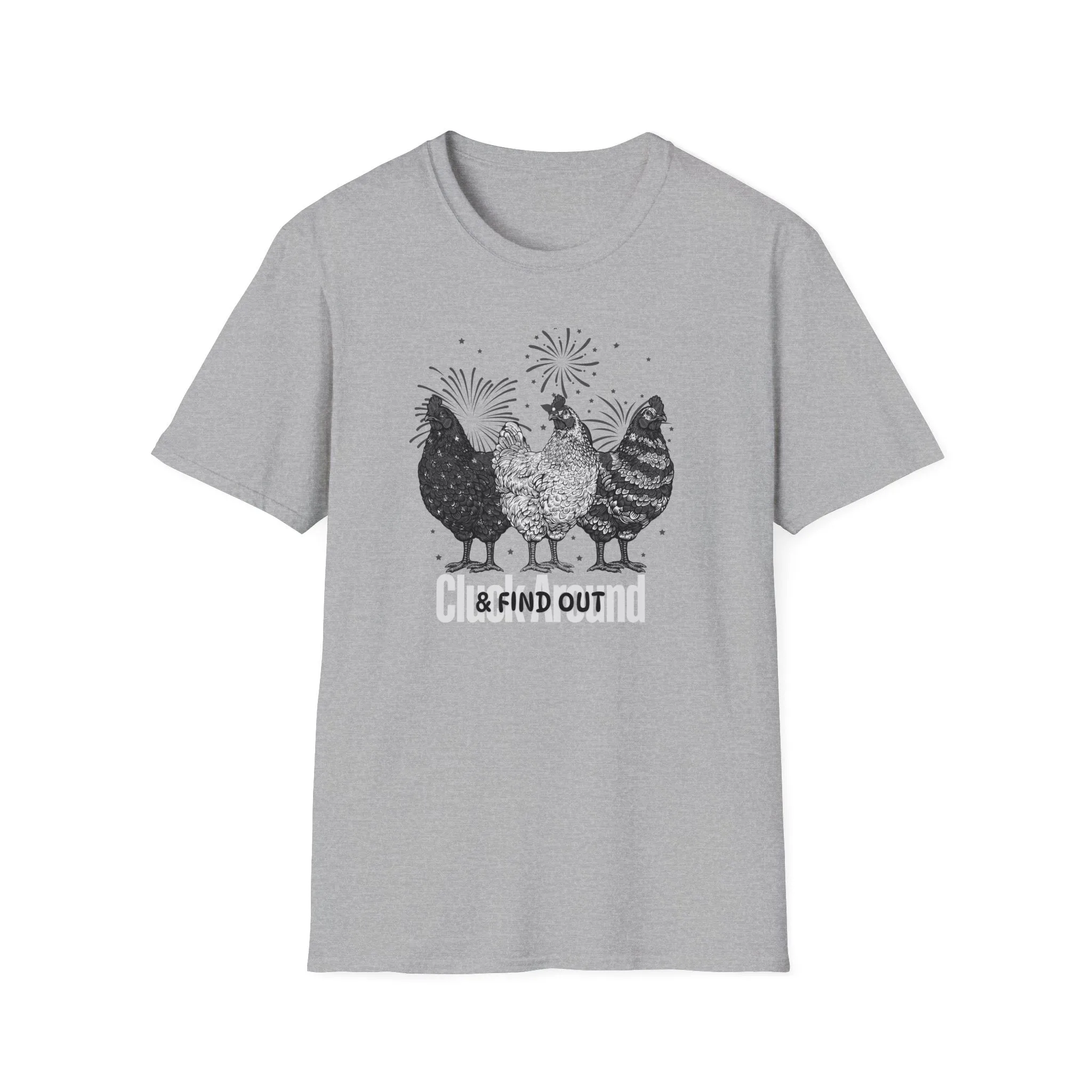 Cluck Around & Find Out Unisex Softstyle T-Shirt