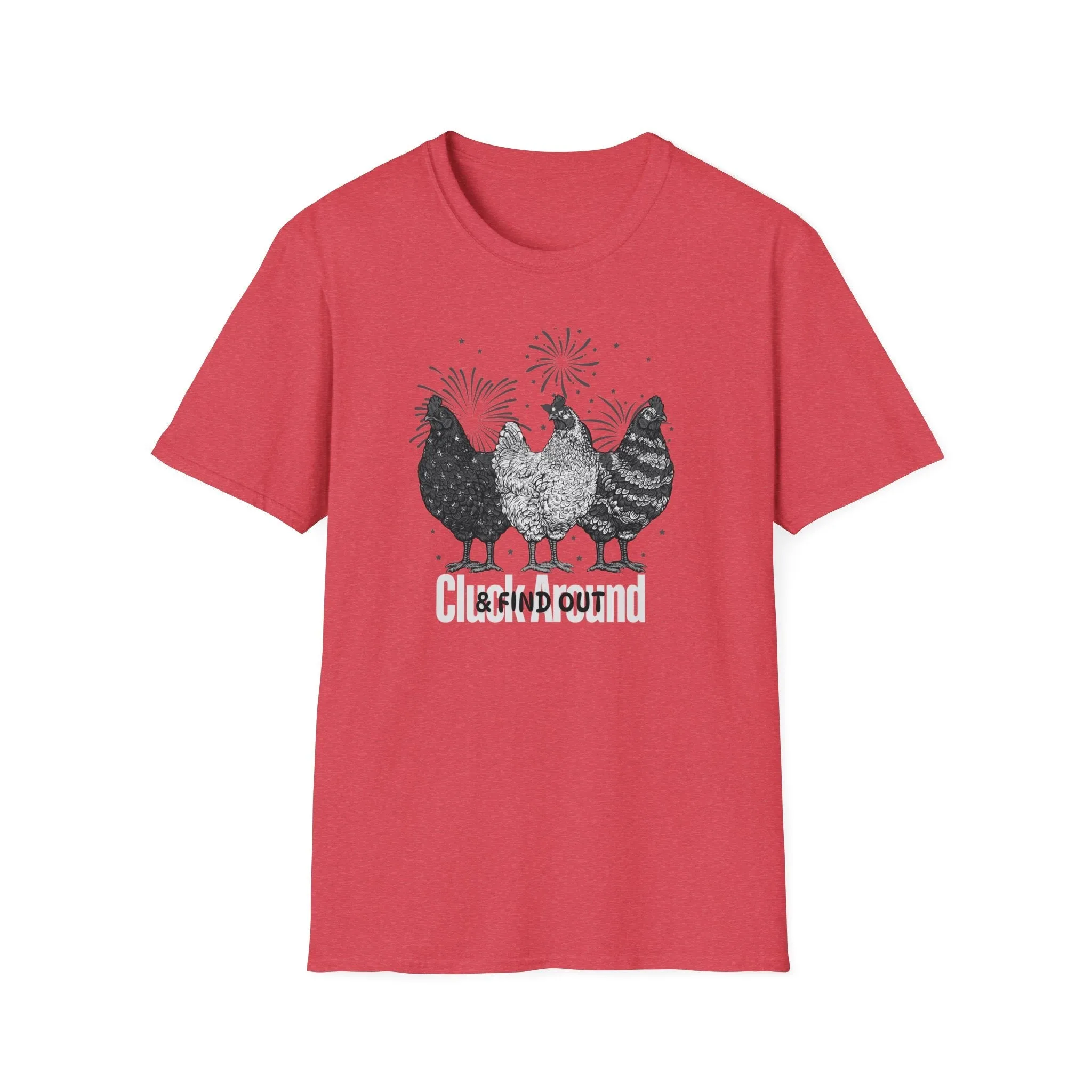 Cluck Around & Find Out Unisex Softstyle T-Shirt