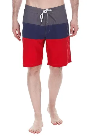 Colorblock Quick Dry Nylon Swim Shorts