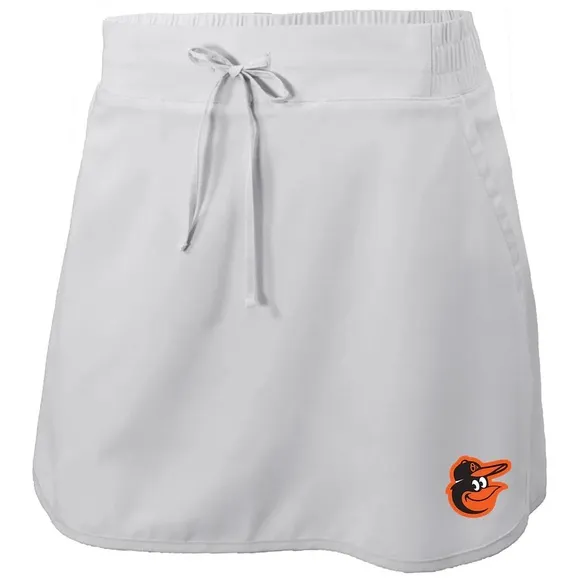 Columbia‎ Baltimore Orioles White Omni-Wick Lakewood Pines Skort