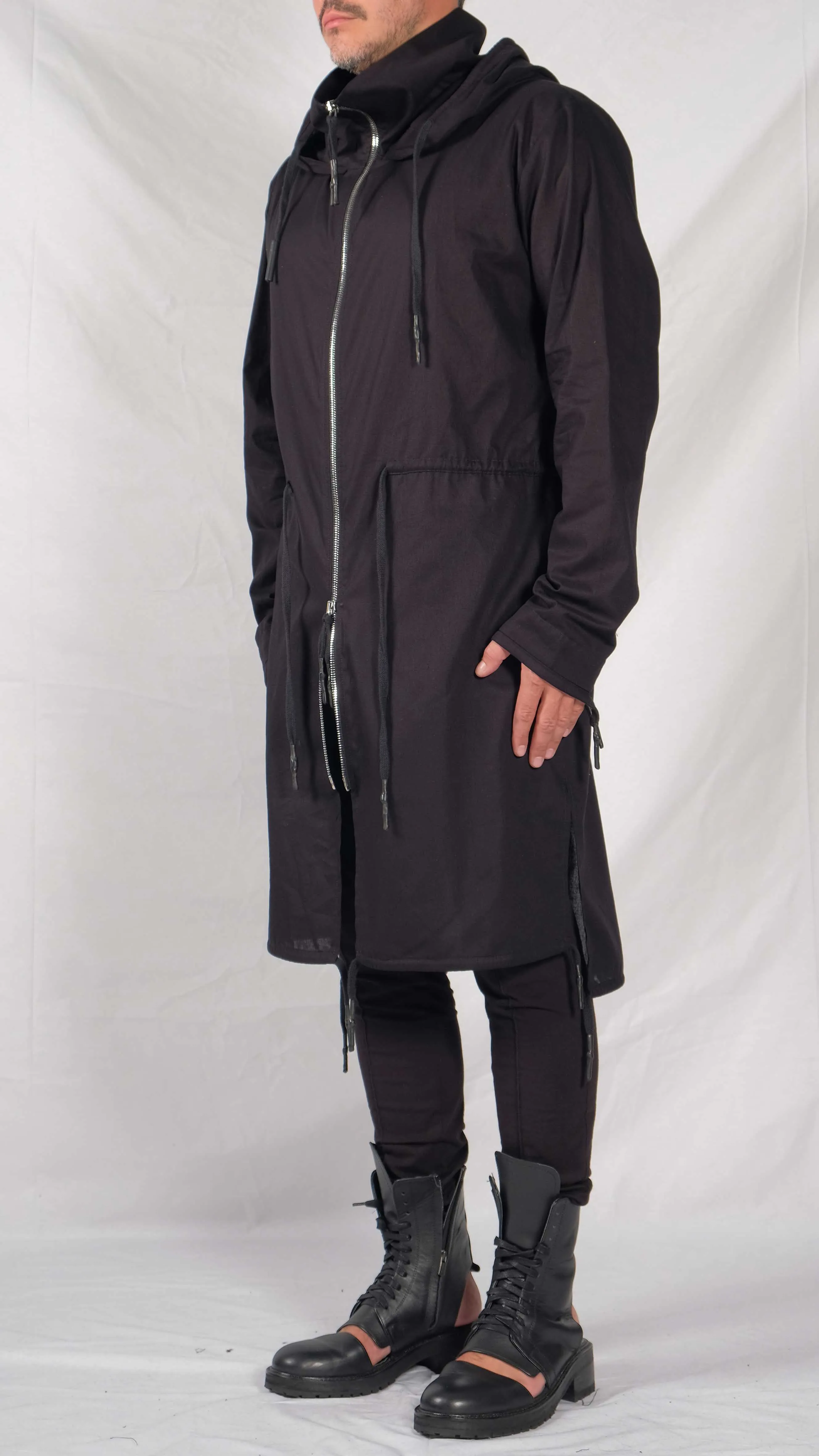 Cotton Hooded Jacket