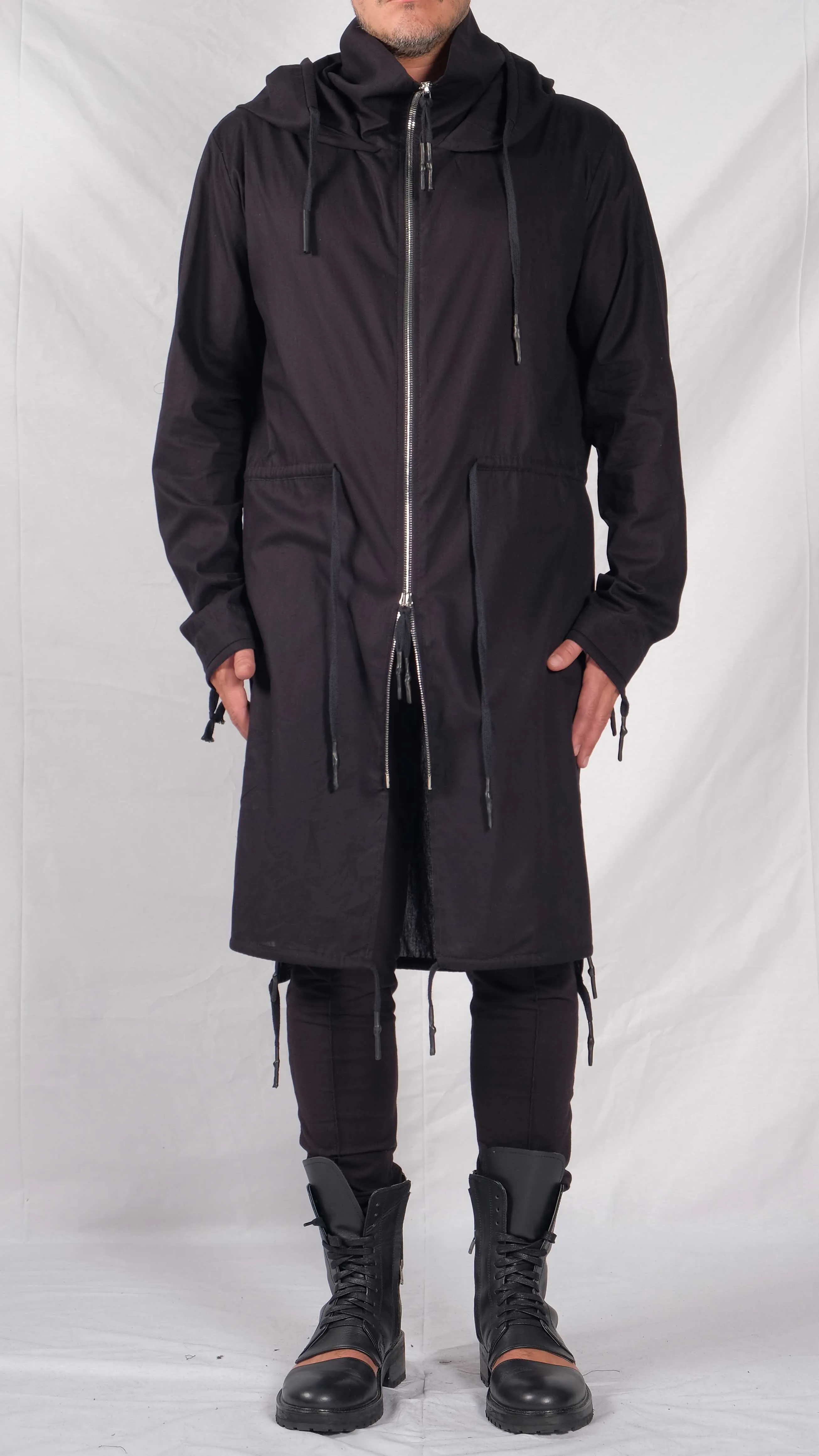 Cotton Hooded Jacket