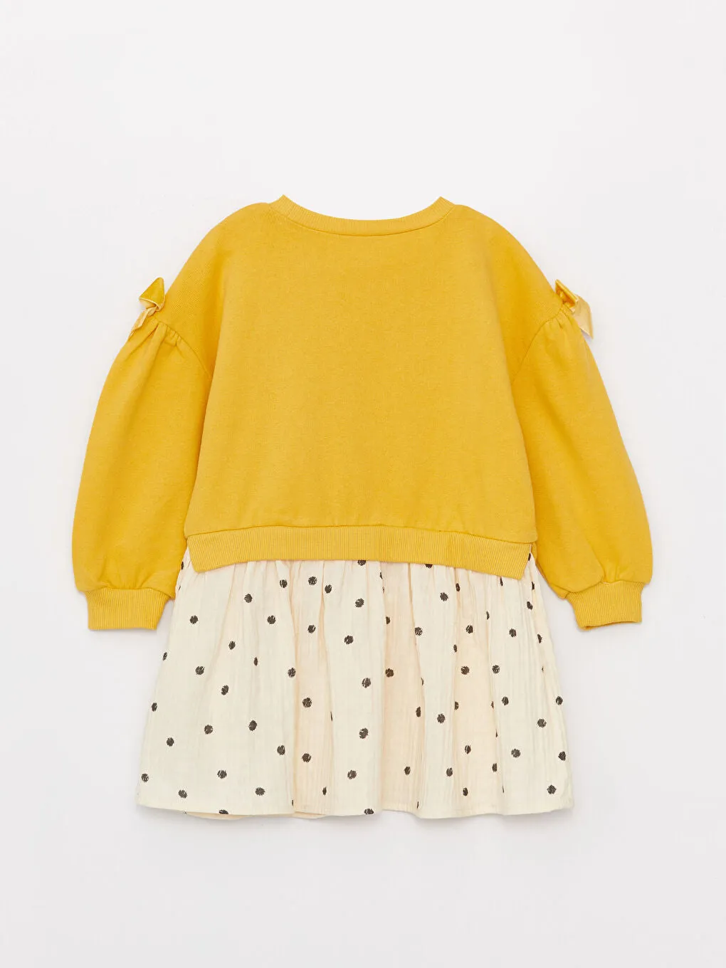 Crew Neck Baby Girl Dress