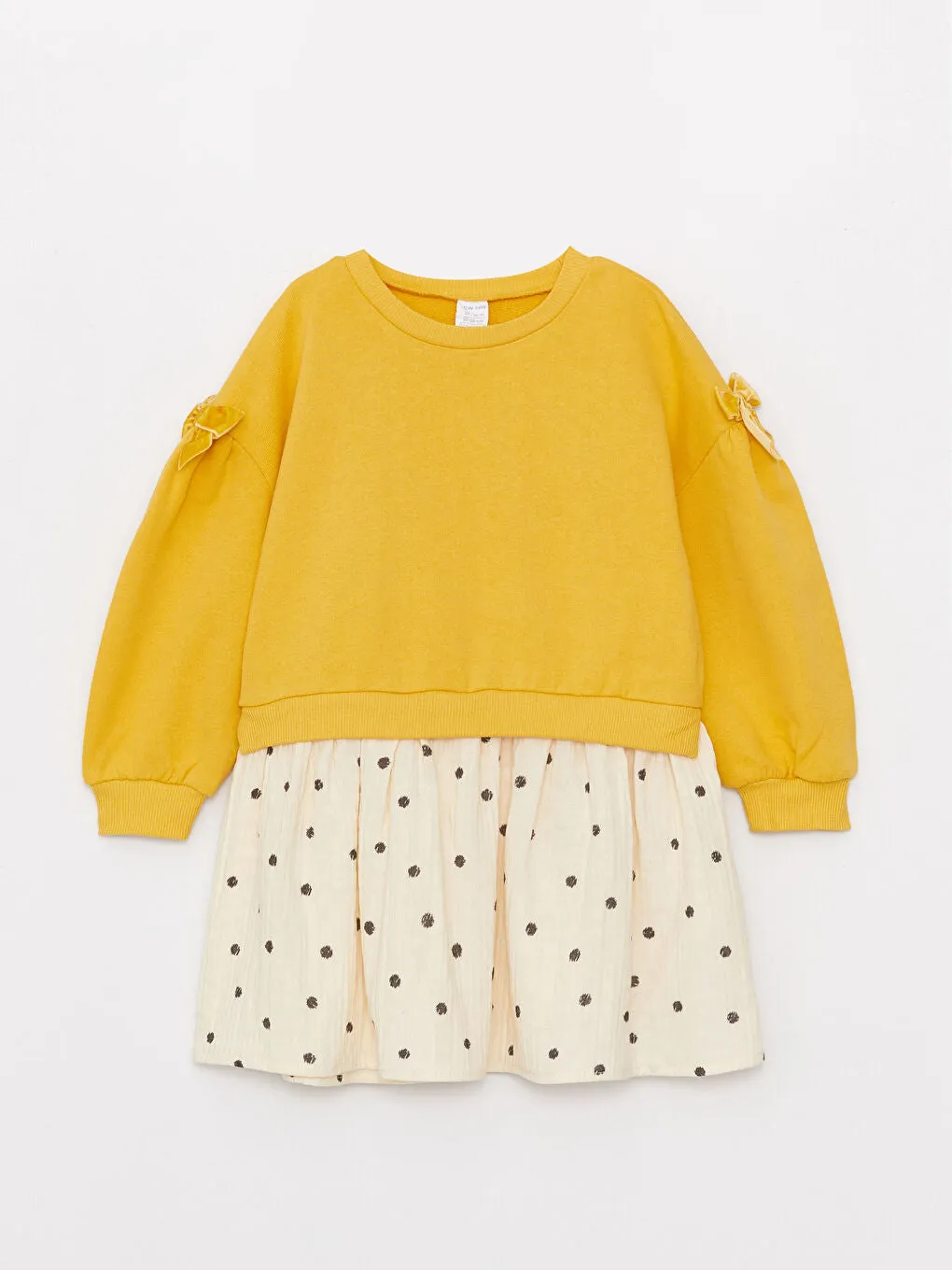 Crew Neck Baby Girl Dress