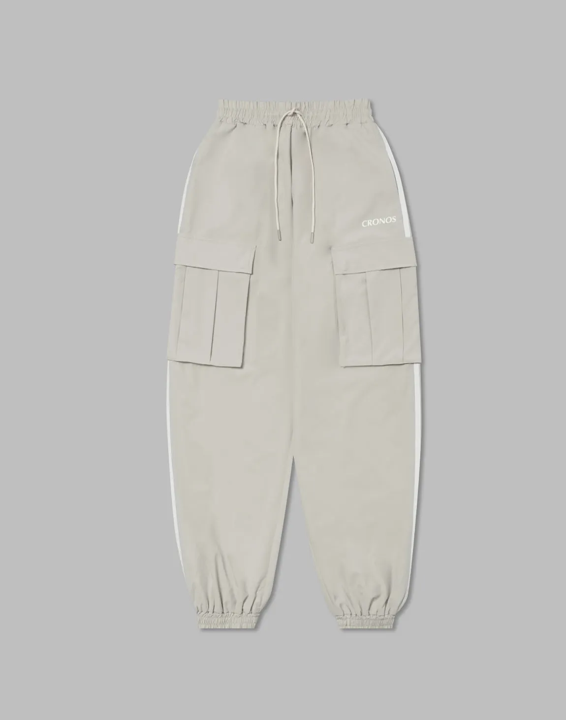 CRONOS WOMEN NYLON STRETCH CARGO【GRAY】