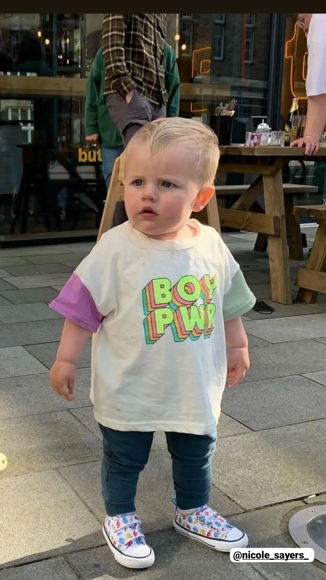 Curious Child BOYPWR Summer Tee - Cool Boys' Cotton T-Shirt