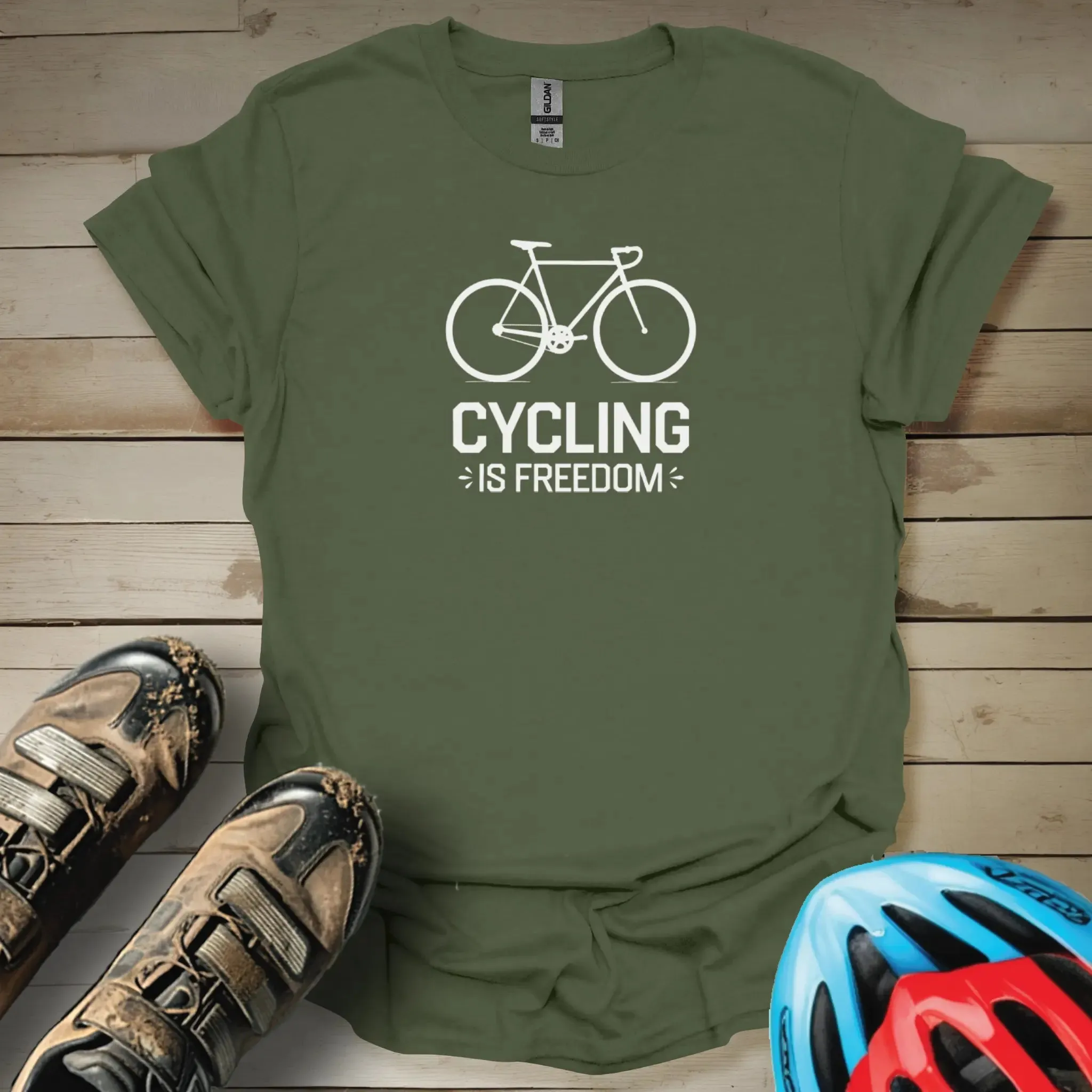 Cycling is Freedom T-Shirt