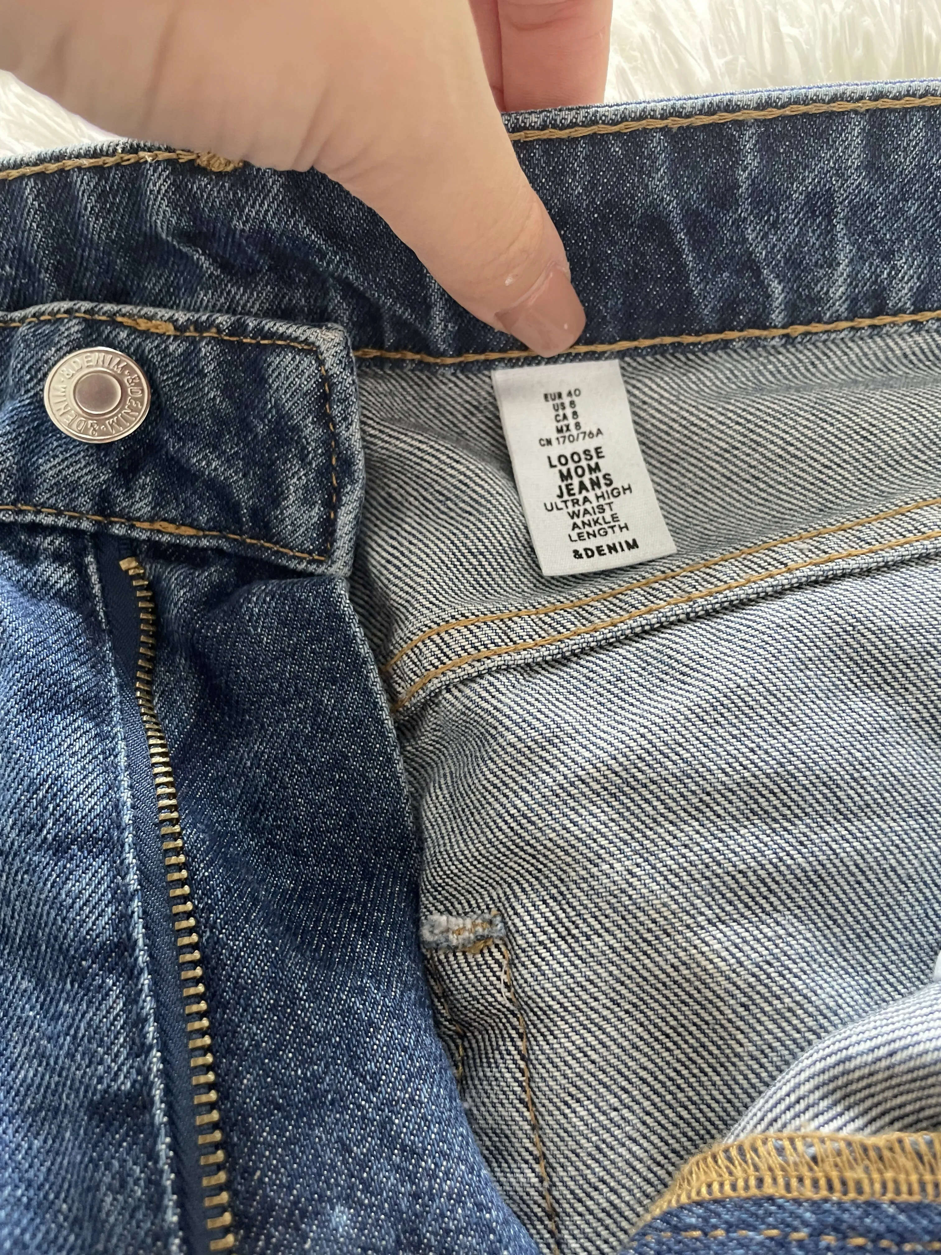 Dark Blue Baggy Jeans