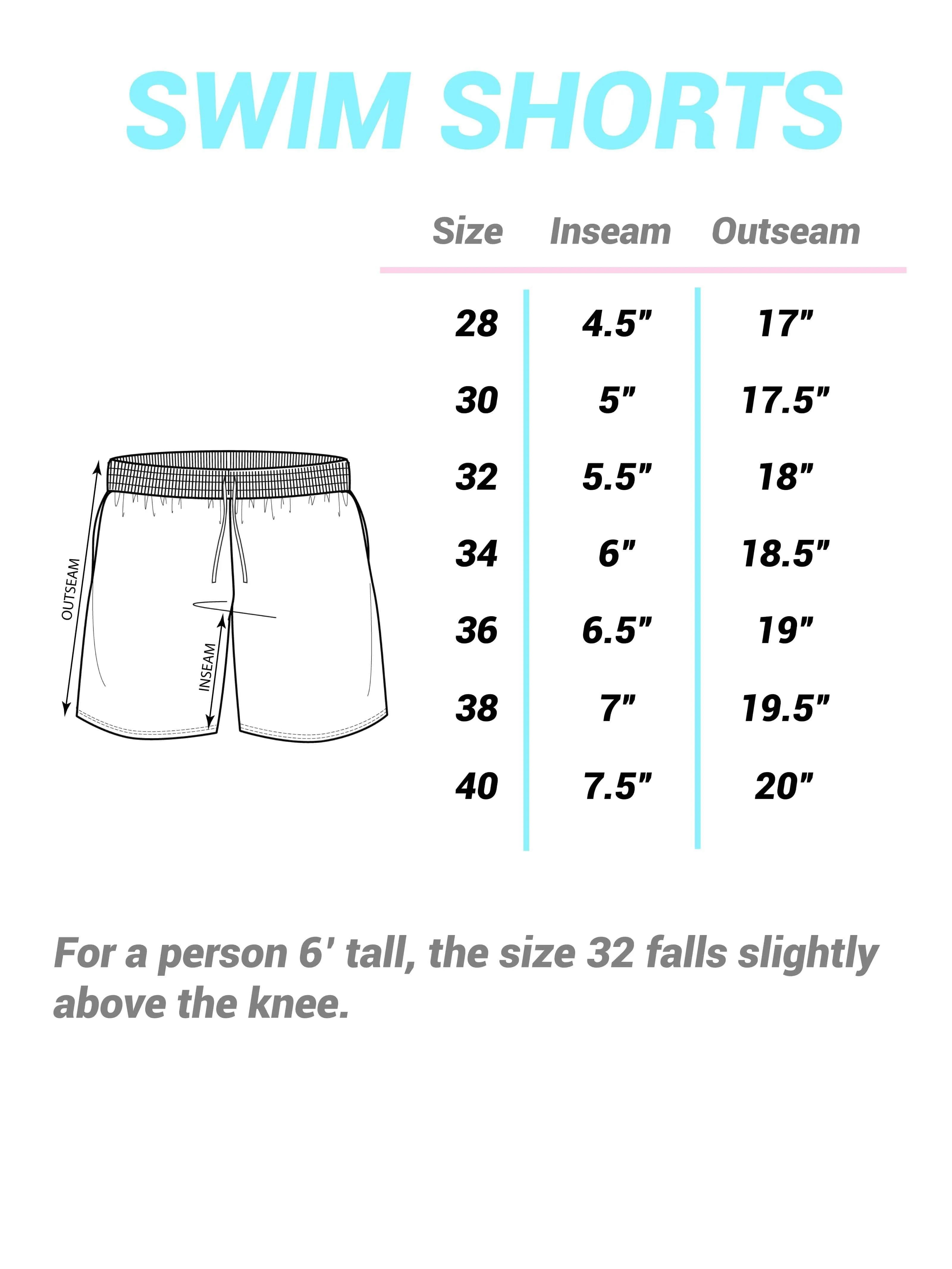 dino swim shorts