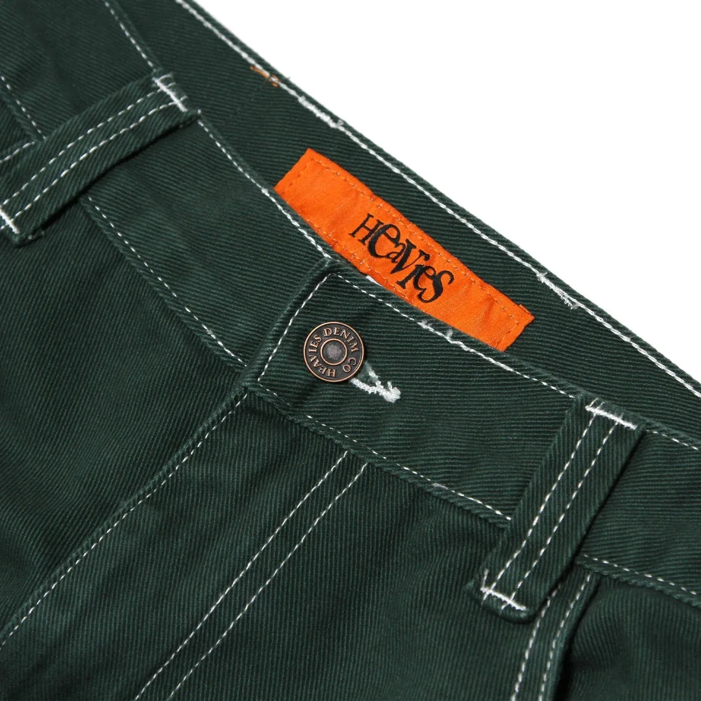 Doomed Heavies 06 Jeans Dark Green