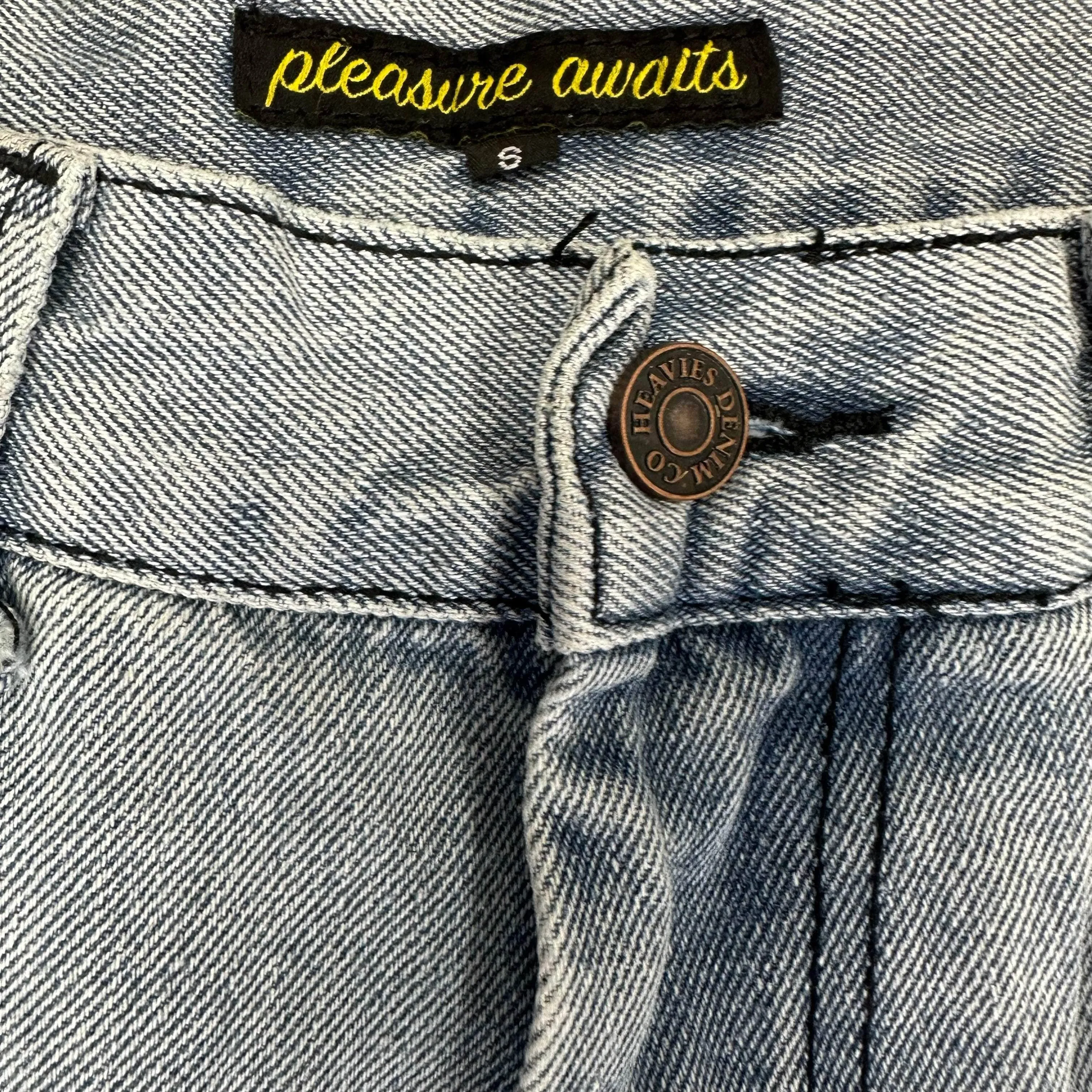 Doomed Heavies x Cult 02 Jeans Light Wash Blue