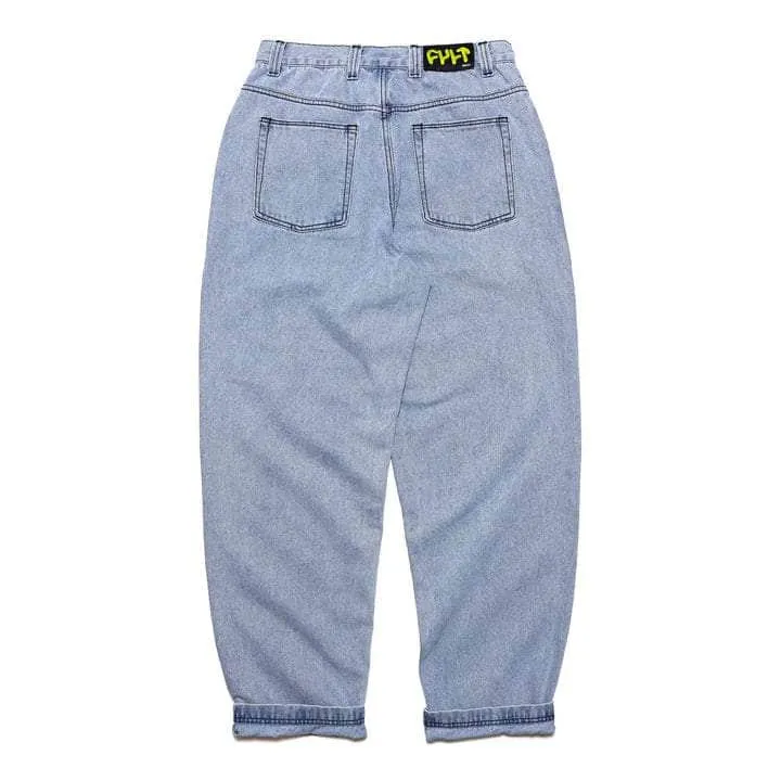 Doomed Heavies x Cult 02 Jeans Light Wash Blue