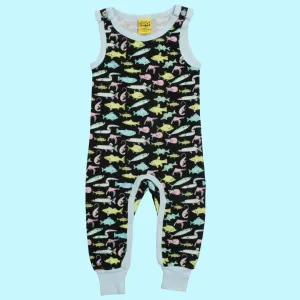 DUNS Fish Black - Dungarees