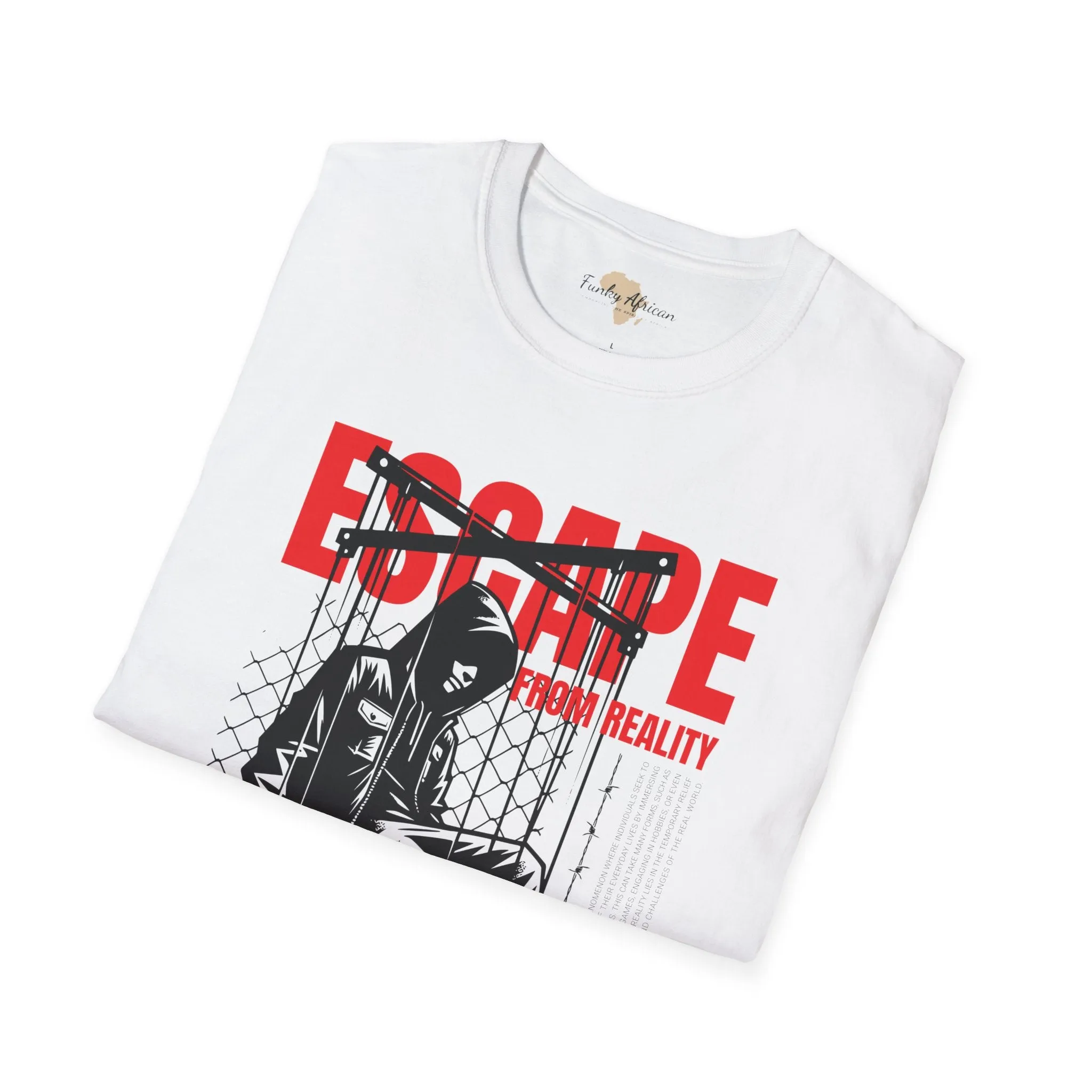 Escape from reality unisex softstyle tee