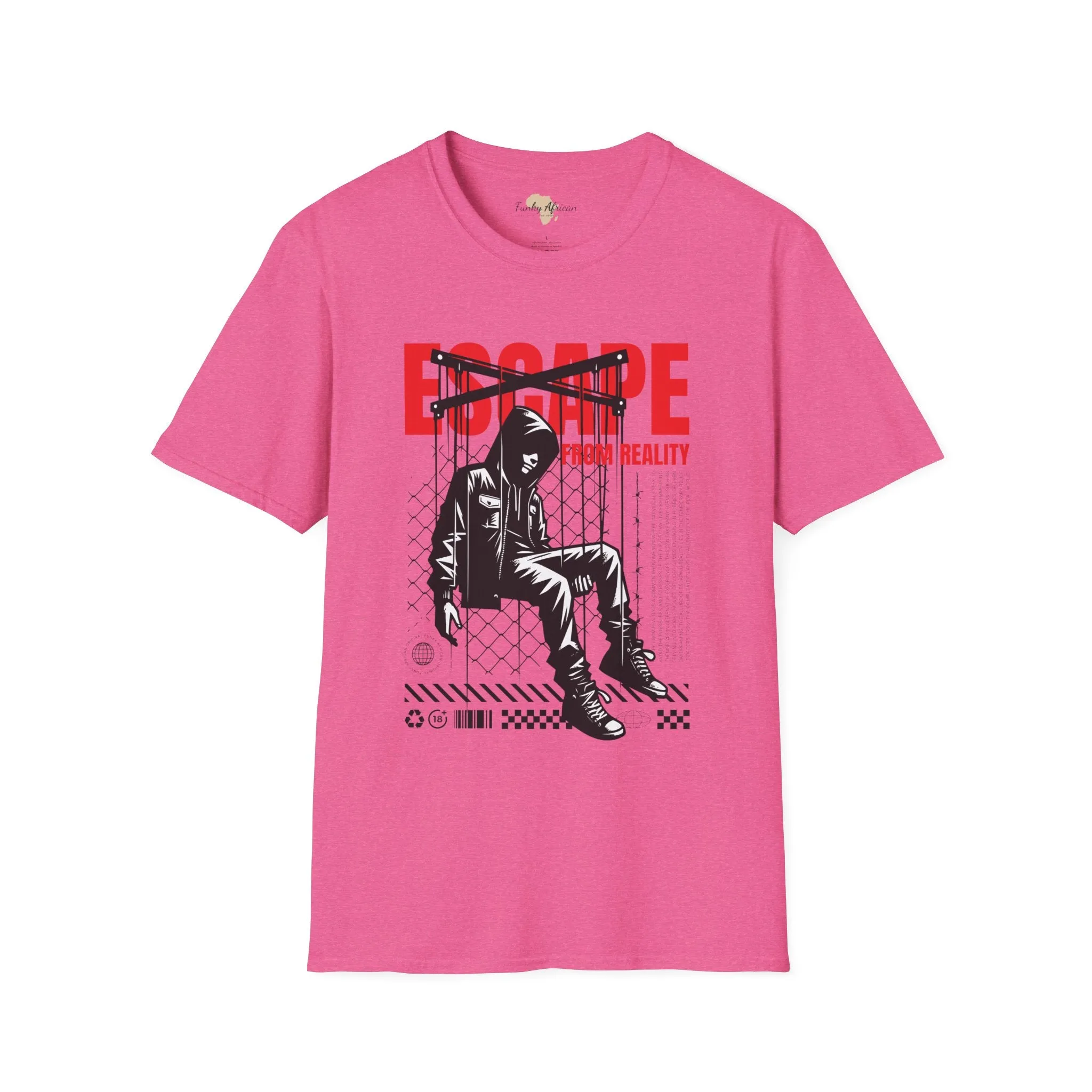 Escape from reality unisex softstyle tee