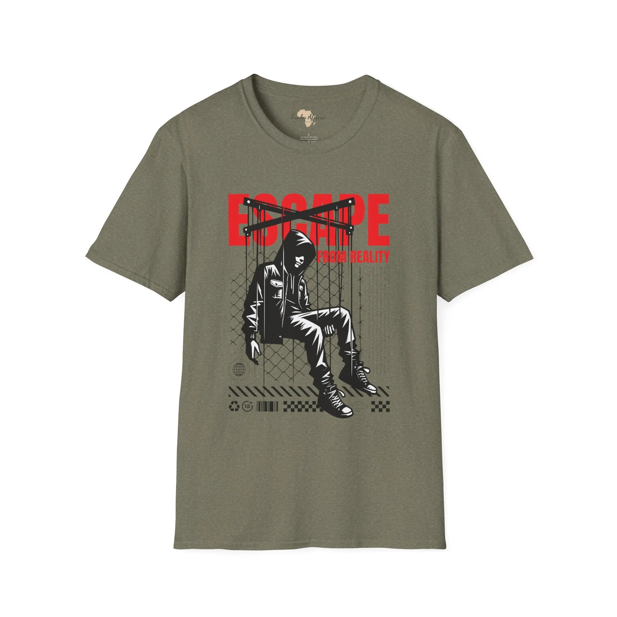Escape from reality unisex softstyle tee