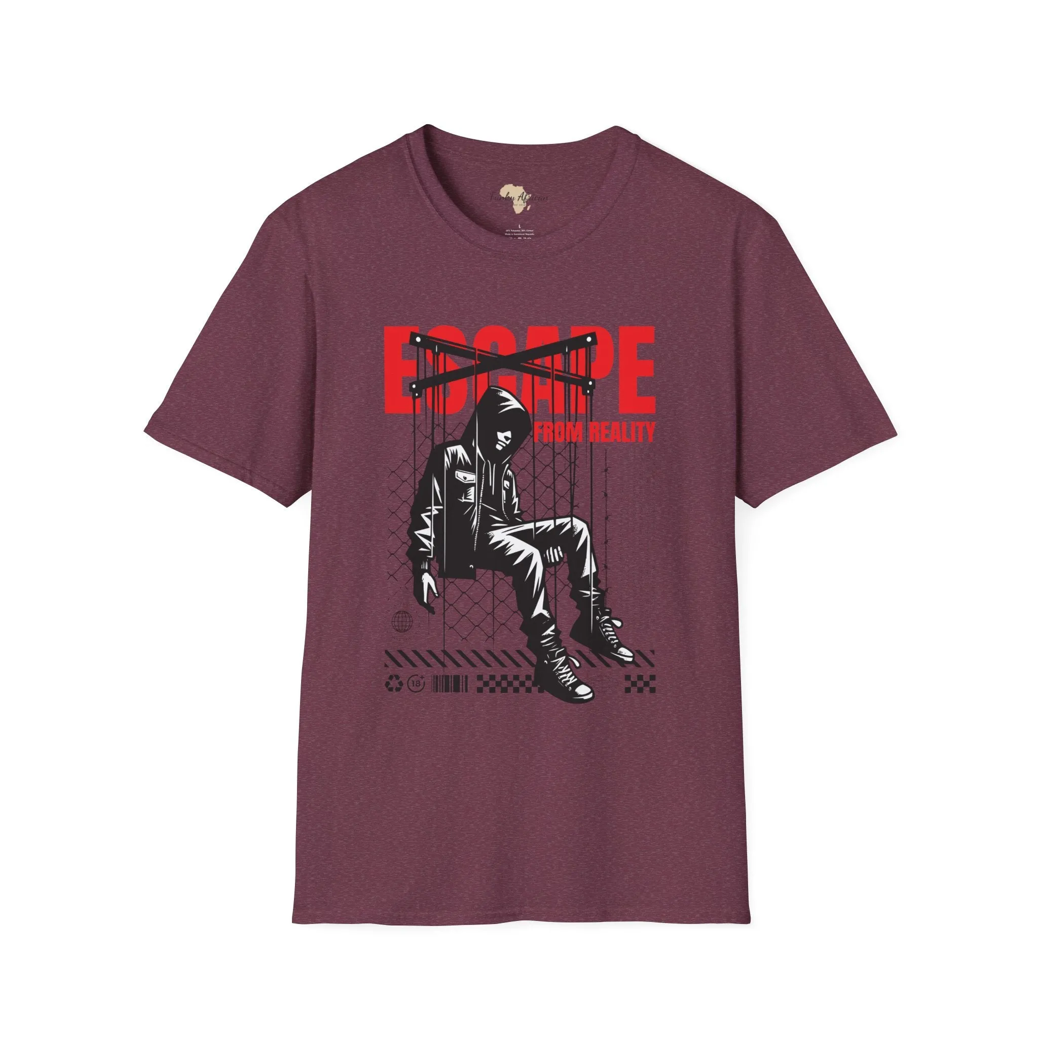 Escape from reality unisex softstyle tee