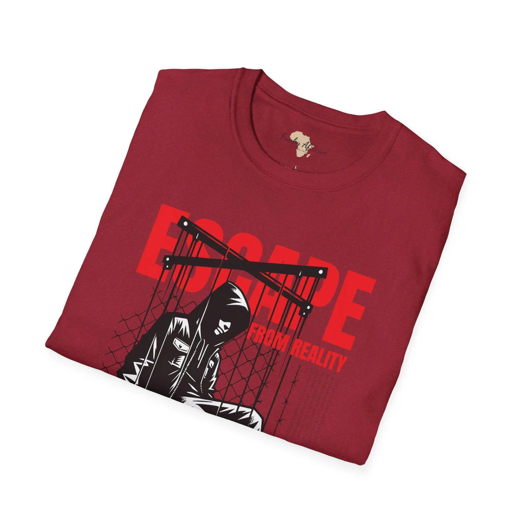 Escape from reality unisex softstyle tee