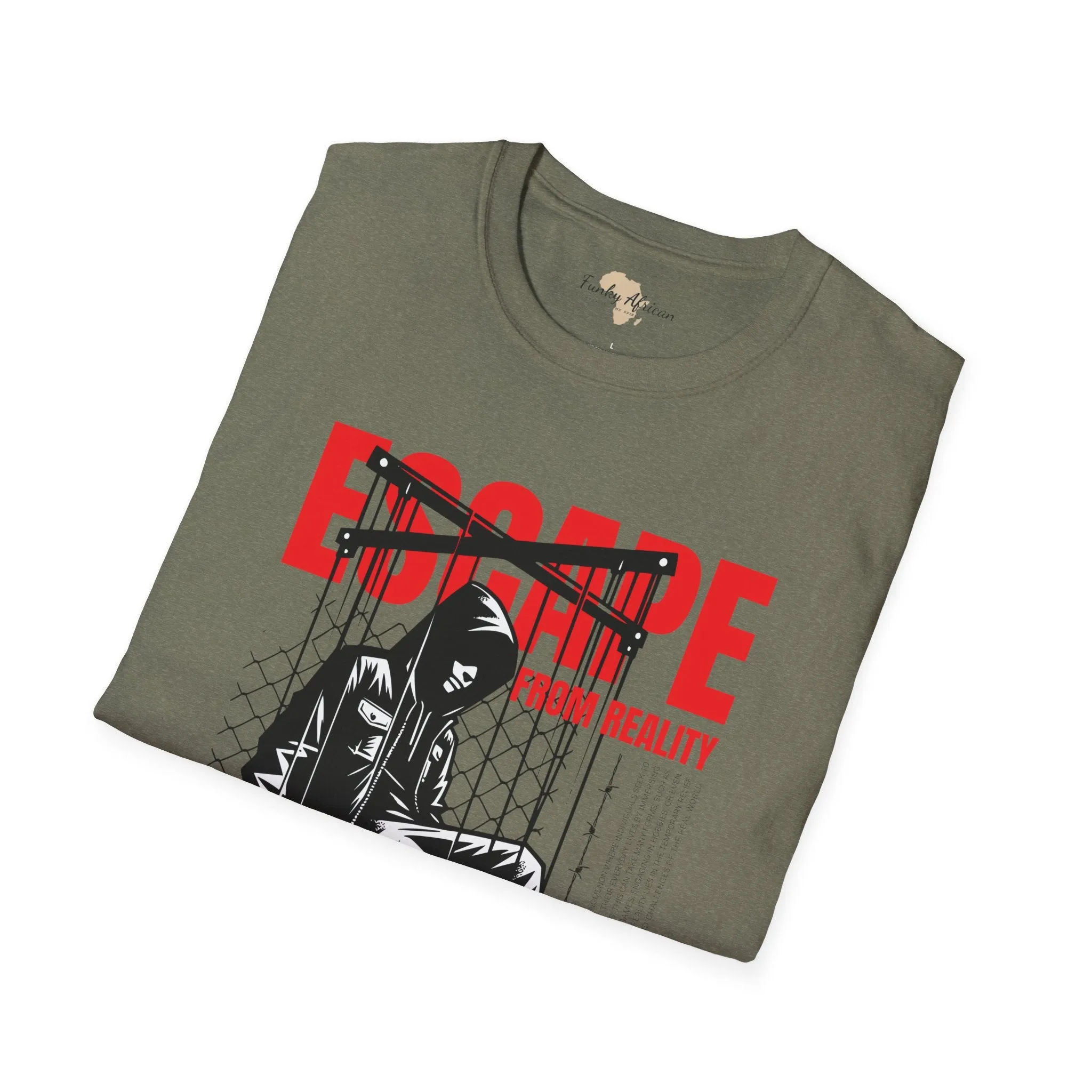 Escape from reality unisex softstyle tee