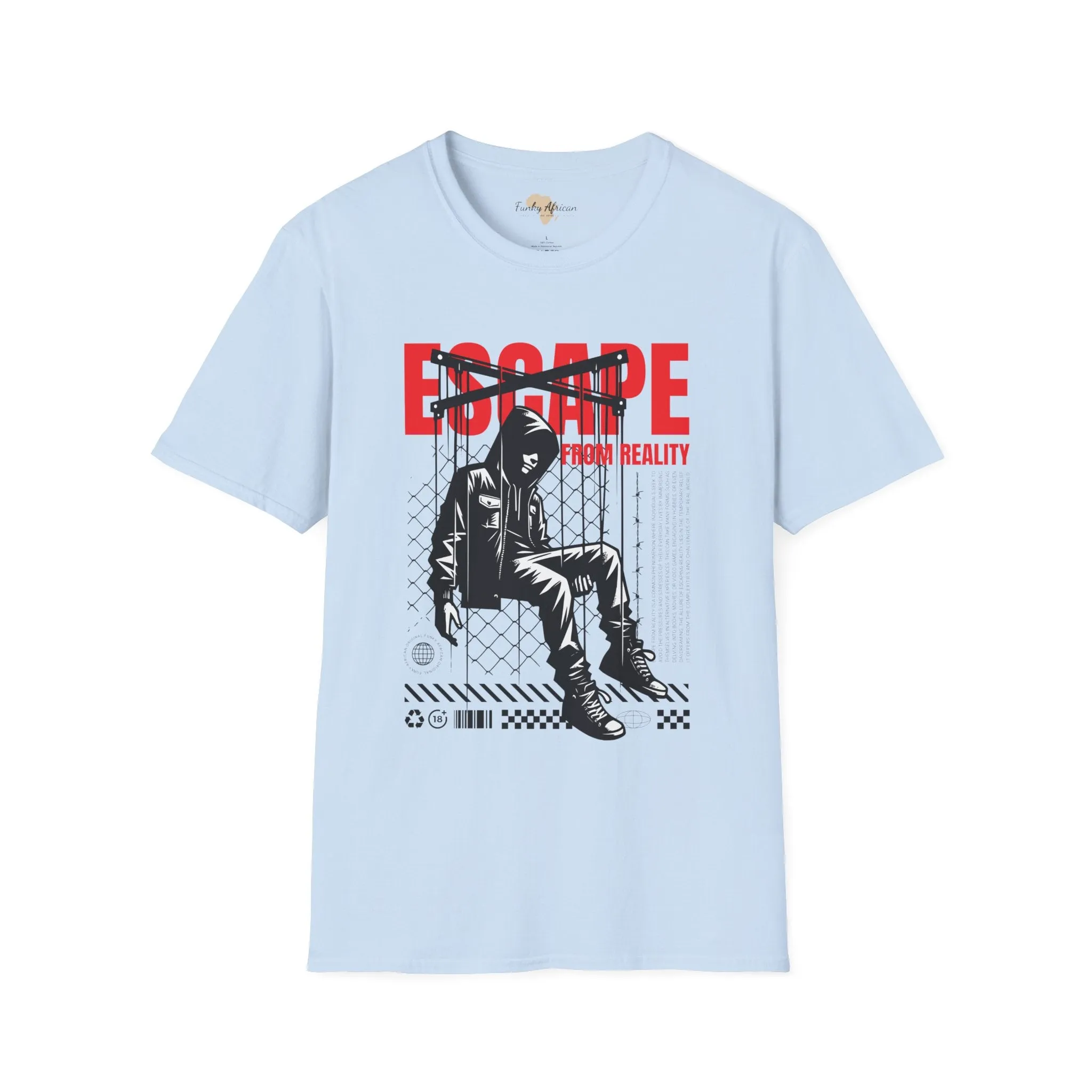 Escape from reality unisex softstyle tee