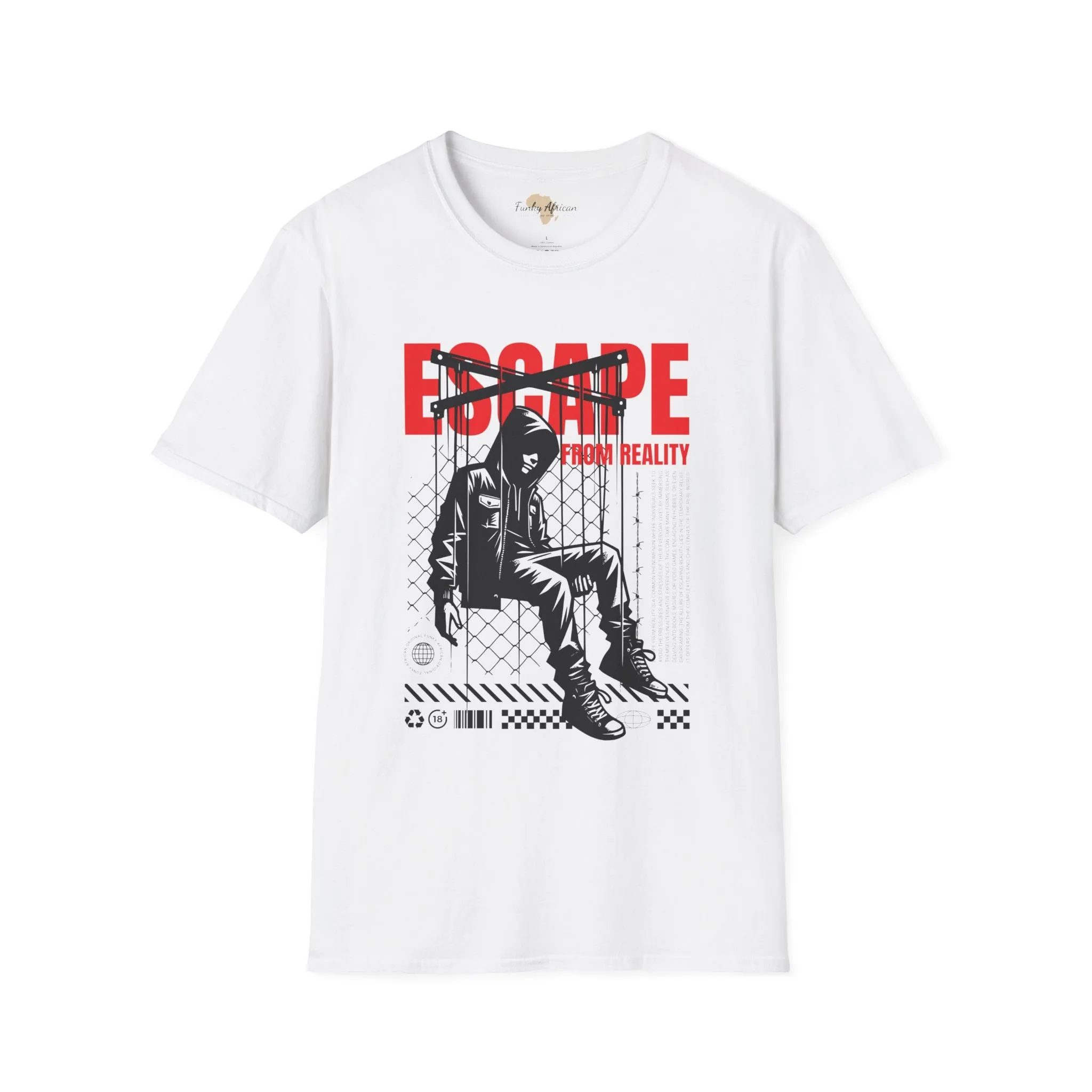 Escape from reality unisex softstyle tee