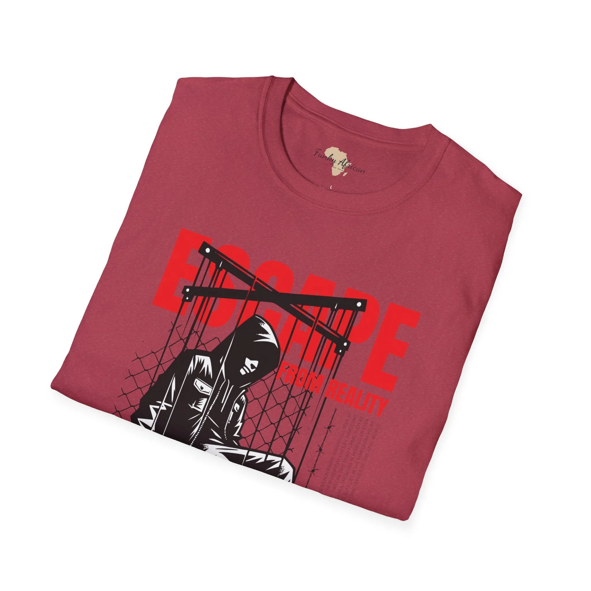 Escape from reality unisex softstyle tee