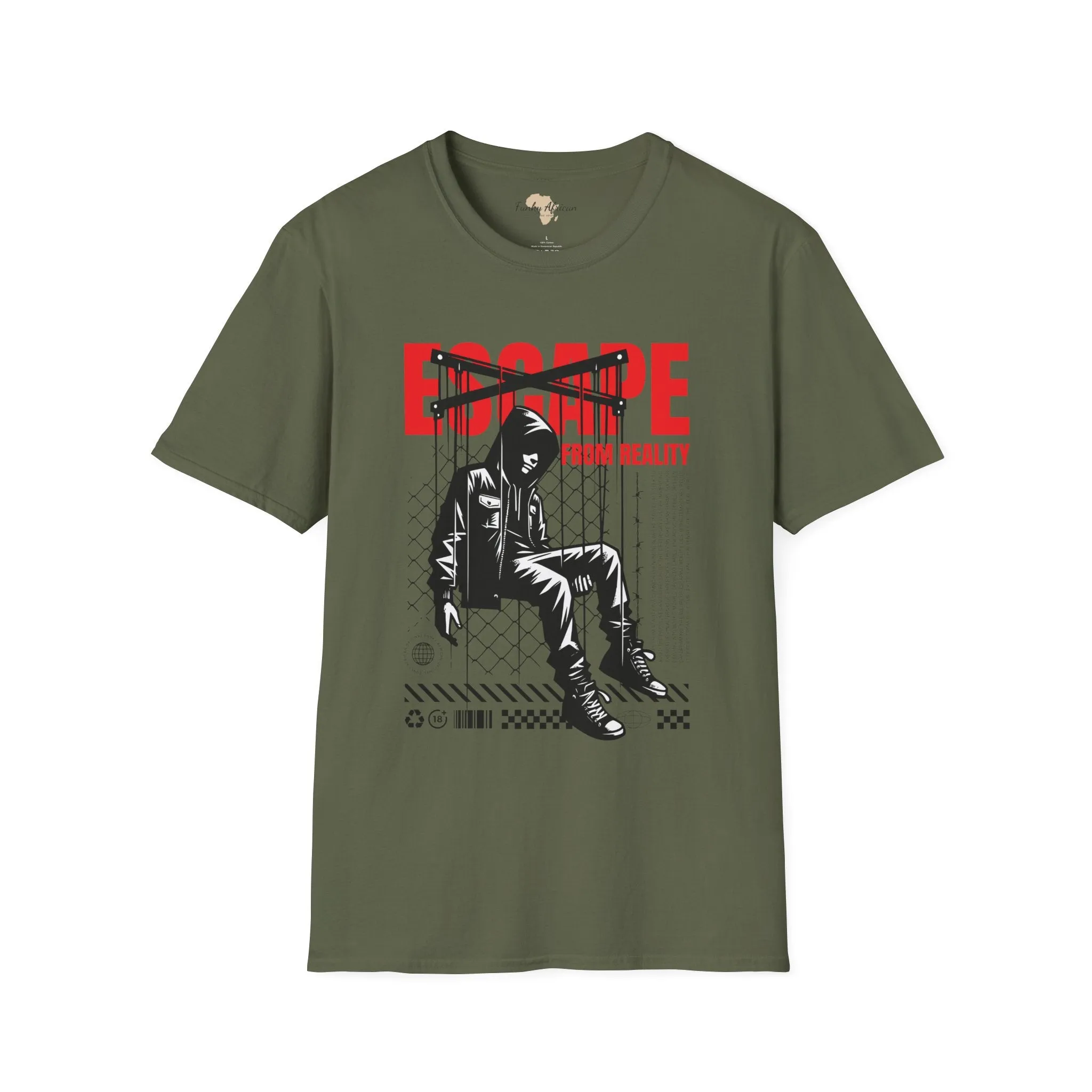 Escape from reality unisex softstyle tee