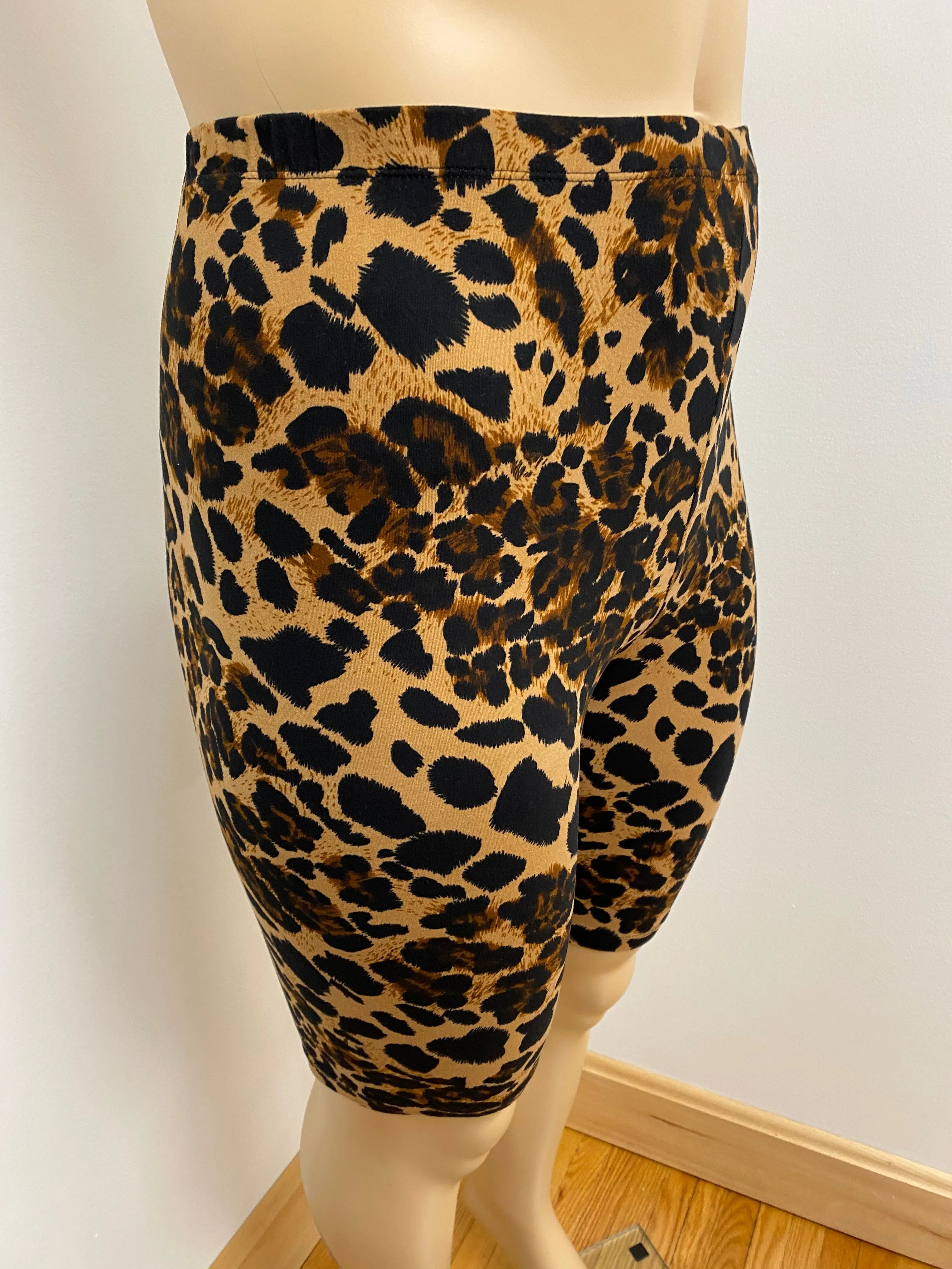 Extra Plus Animal Print Shorts