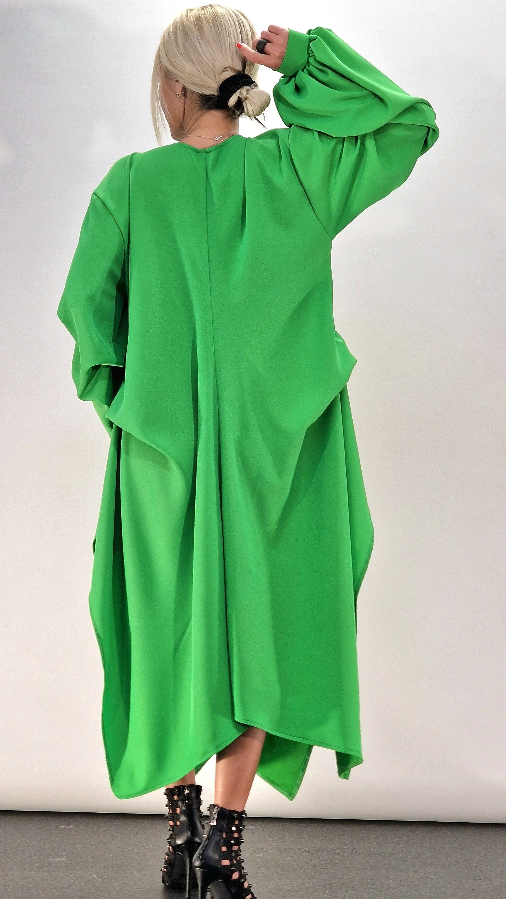 Extravagant Tunic, Avant-garde Asimetric Top, Maxi Tunic, Loose Women Top, Gothic Top, Drapped Tunic, Party Top, Designer Tunic