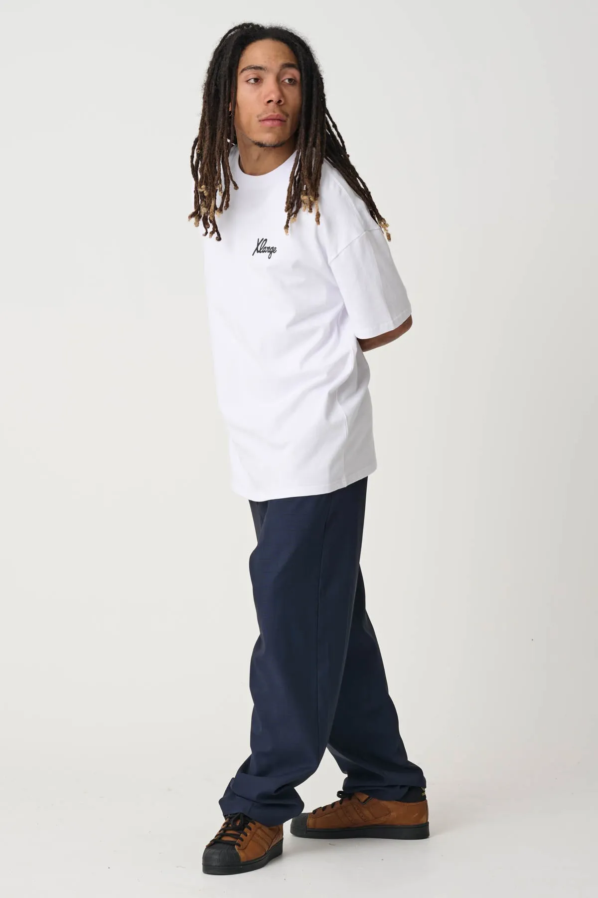 FOLDED CROWN TEE - SOLID WHITE