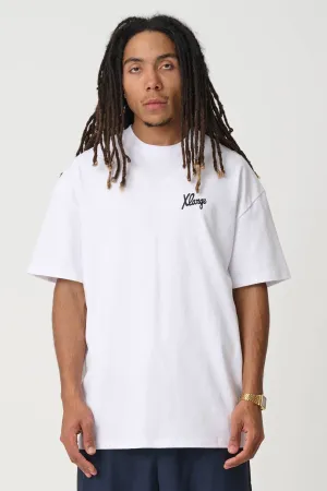 FOLDED CROWN TEE - SOLID WHITE